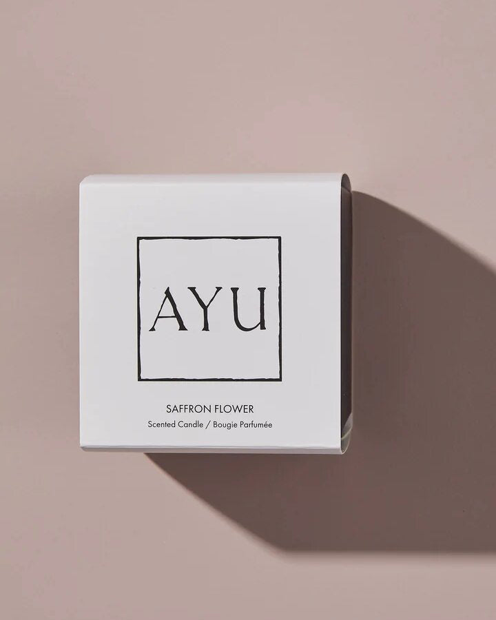 AYU Candle | Saffron Flower