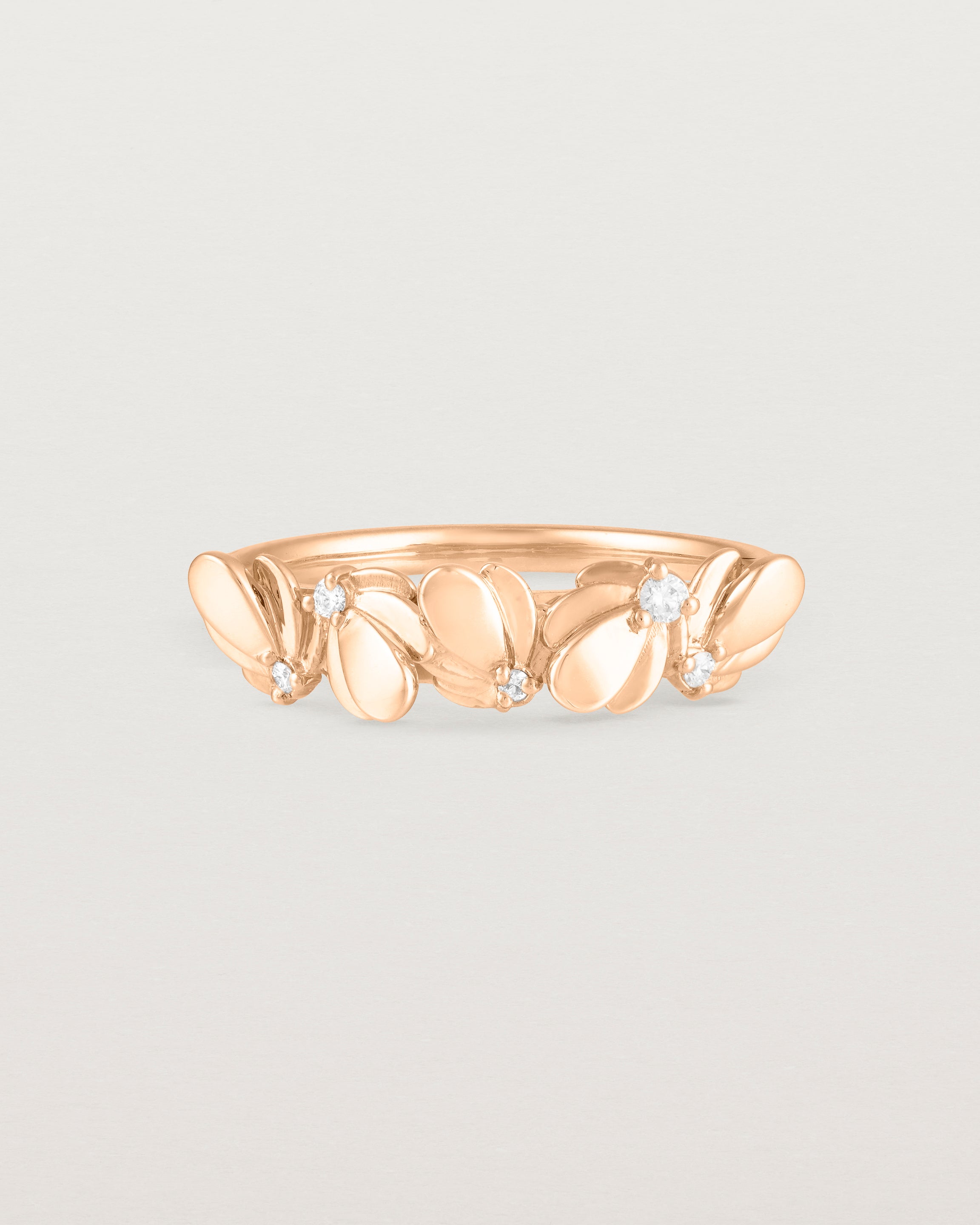 Aeris Wrap Ring Diamonds Ready To Ship