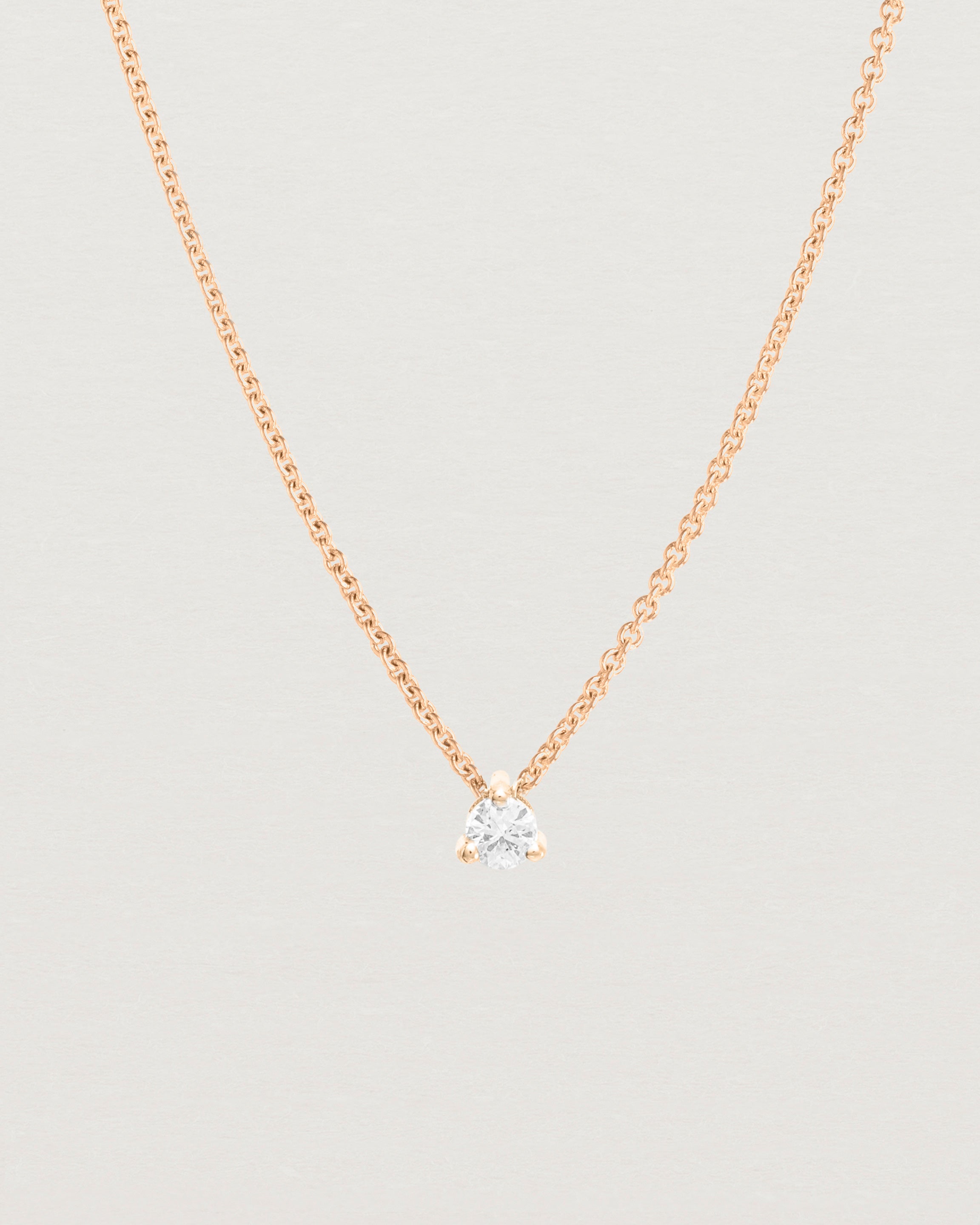 Aiona Slider Necklace | Old Cut Diamond