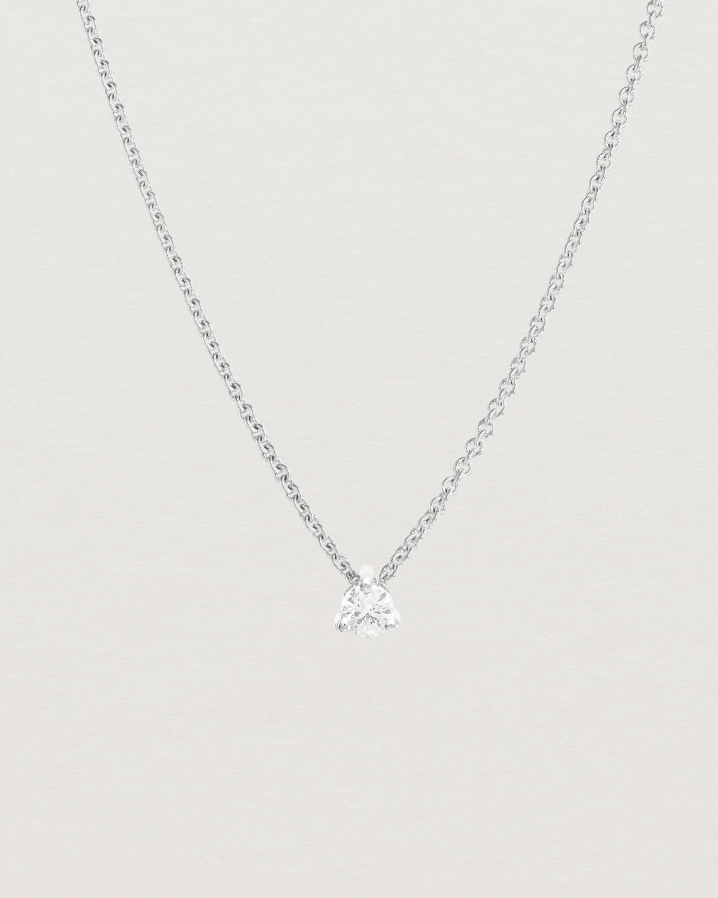 Aiona Slider Necklace | Old Cut Diamond