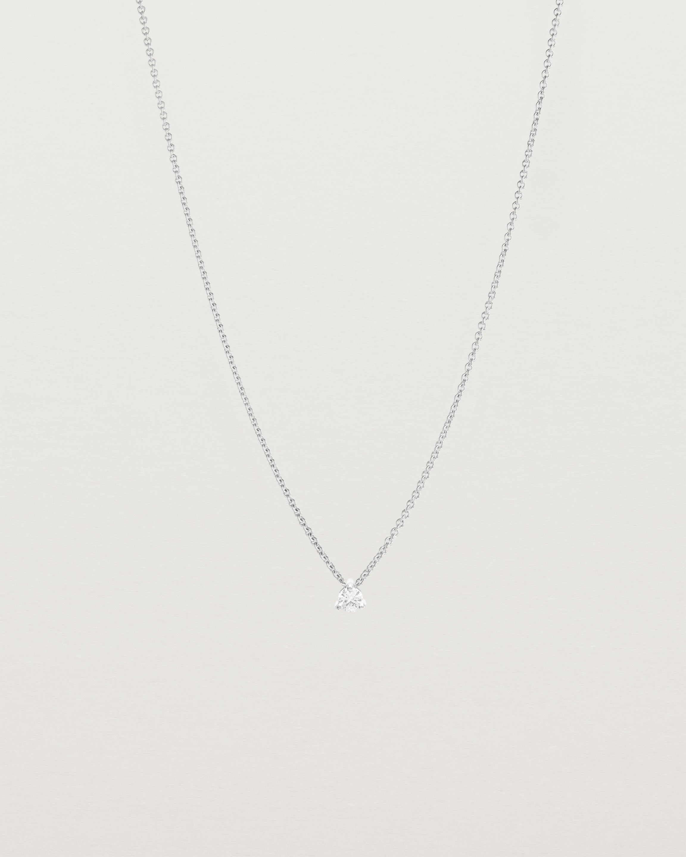 Aiona Slider Necklace | Old Cut Diamond