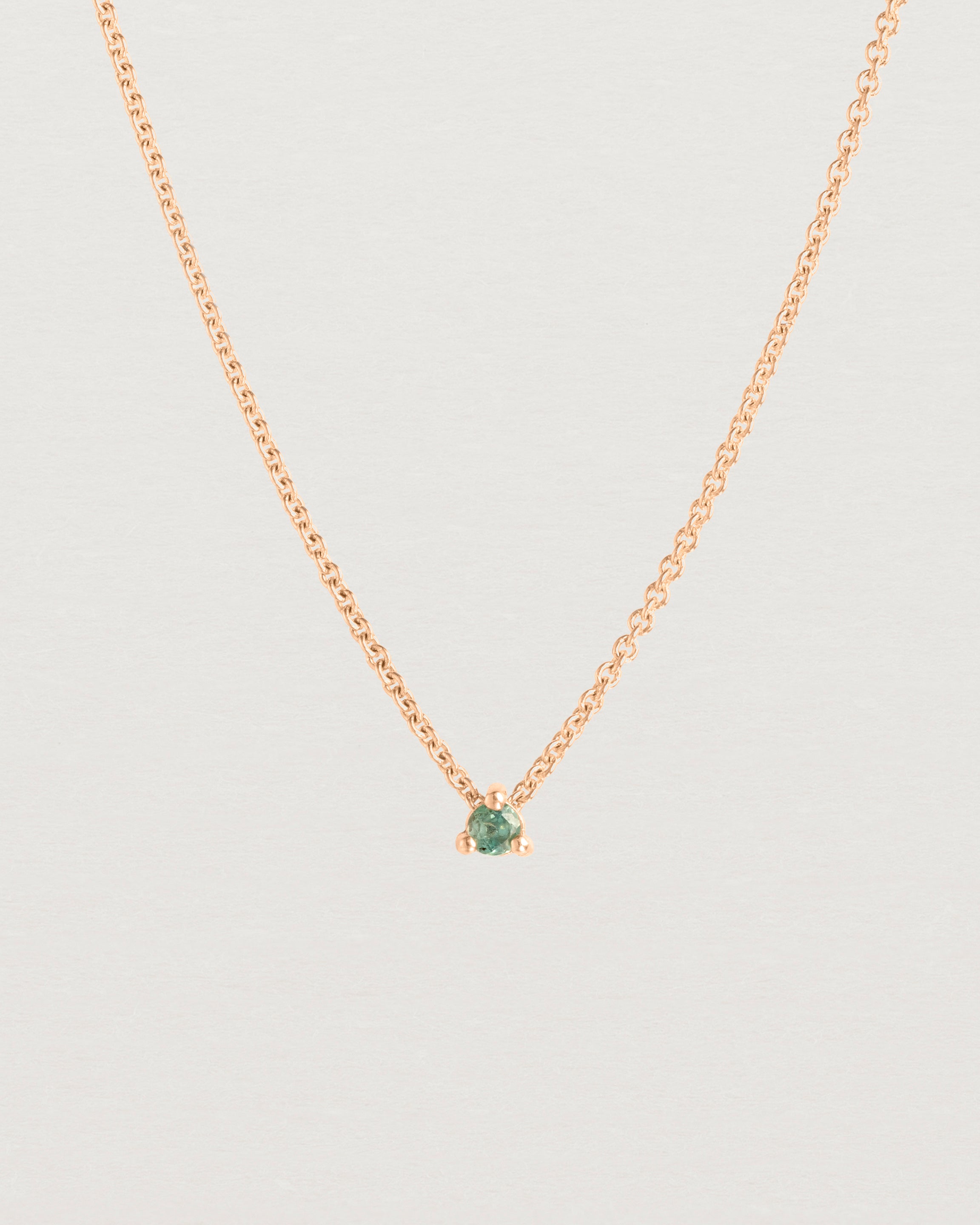 Aisha Slider Necklace | Birthstone