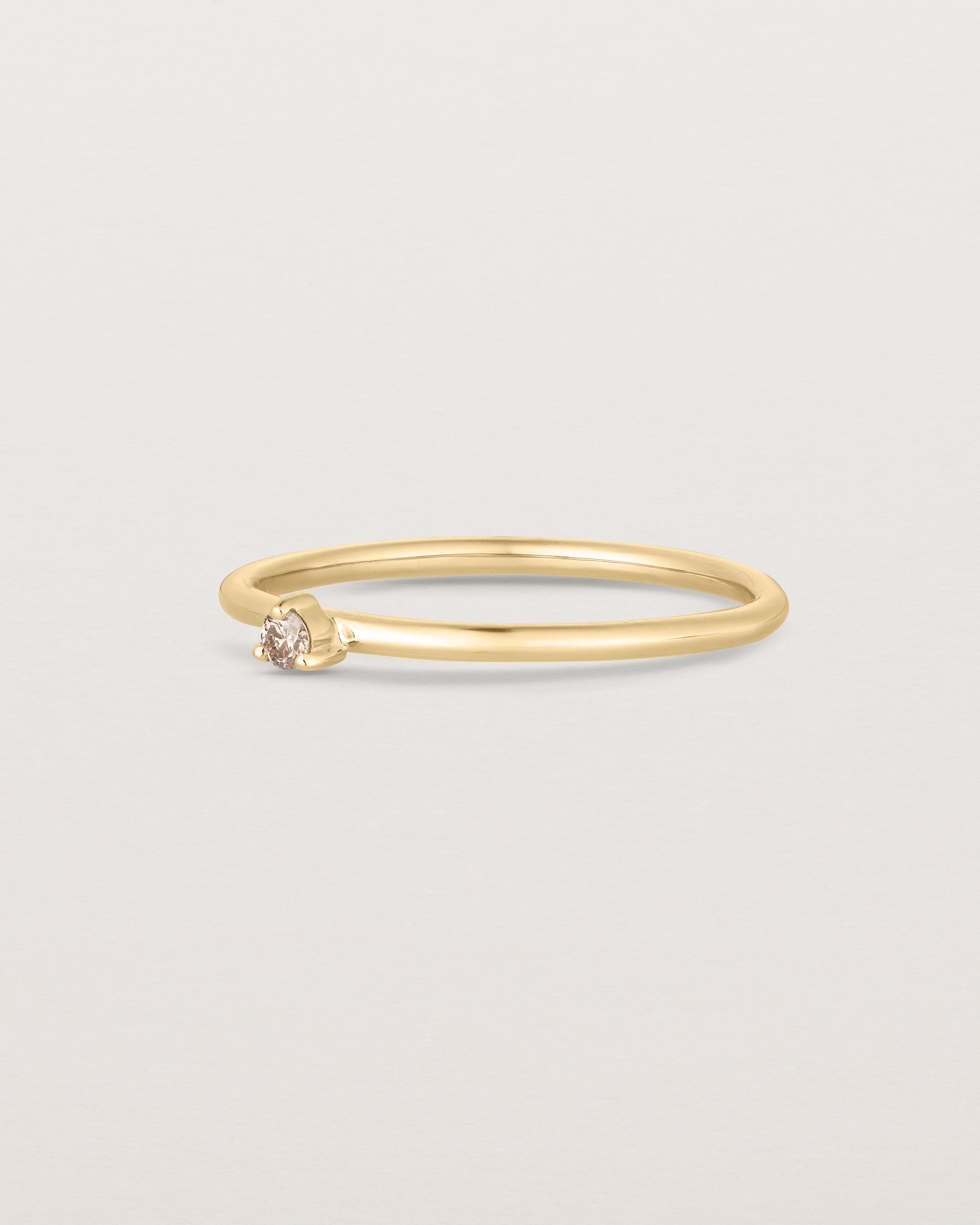 Aiona Stacking Ring | Champagne Diamond
