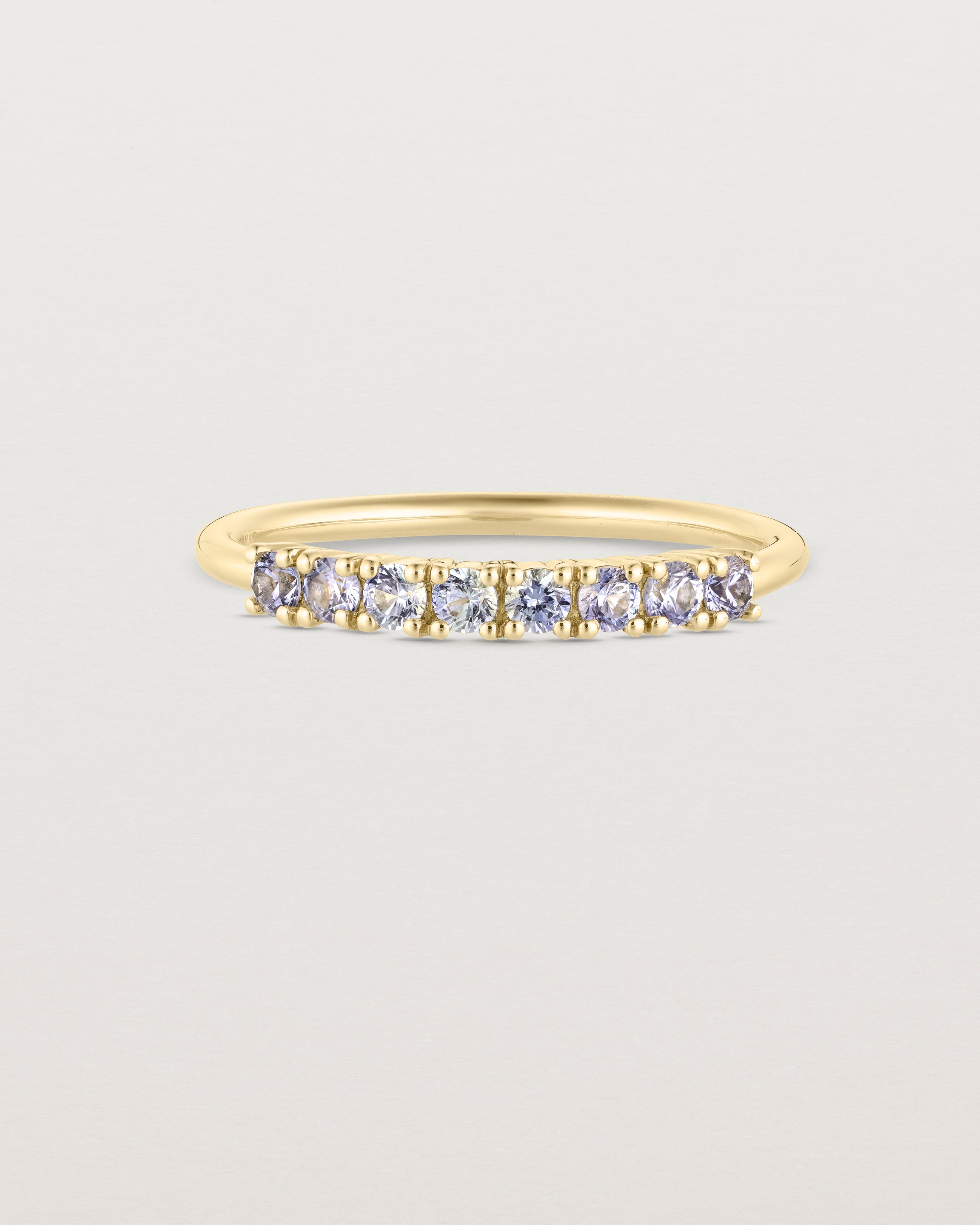 Aiona Wrap Ring Ceylon Sapphires Yellow Gold Natalie Marie
