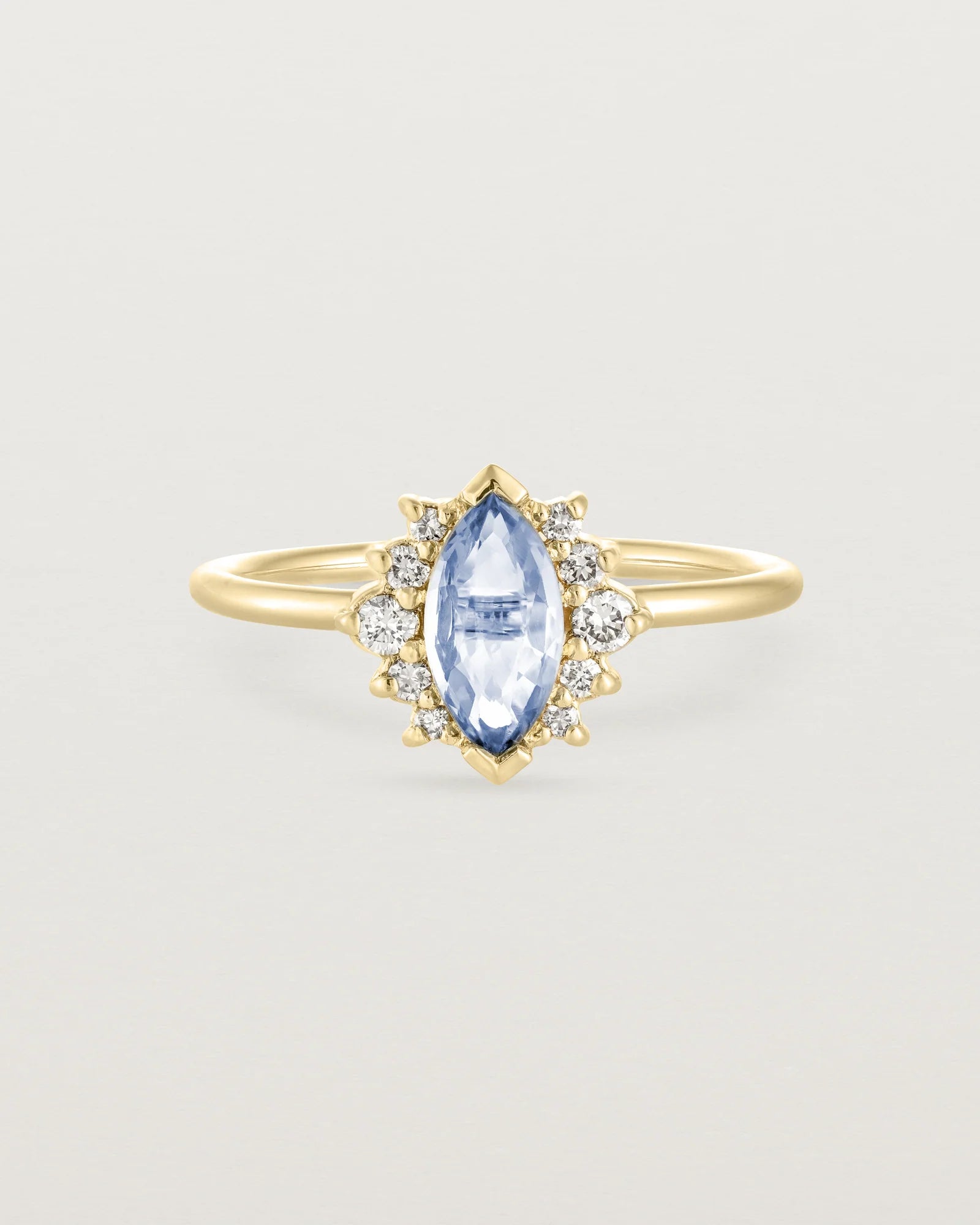 Amelie Ring | Sapphire & Diamonds | Archive