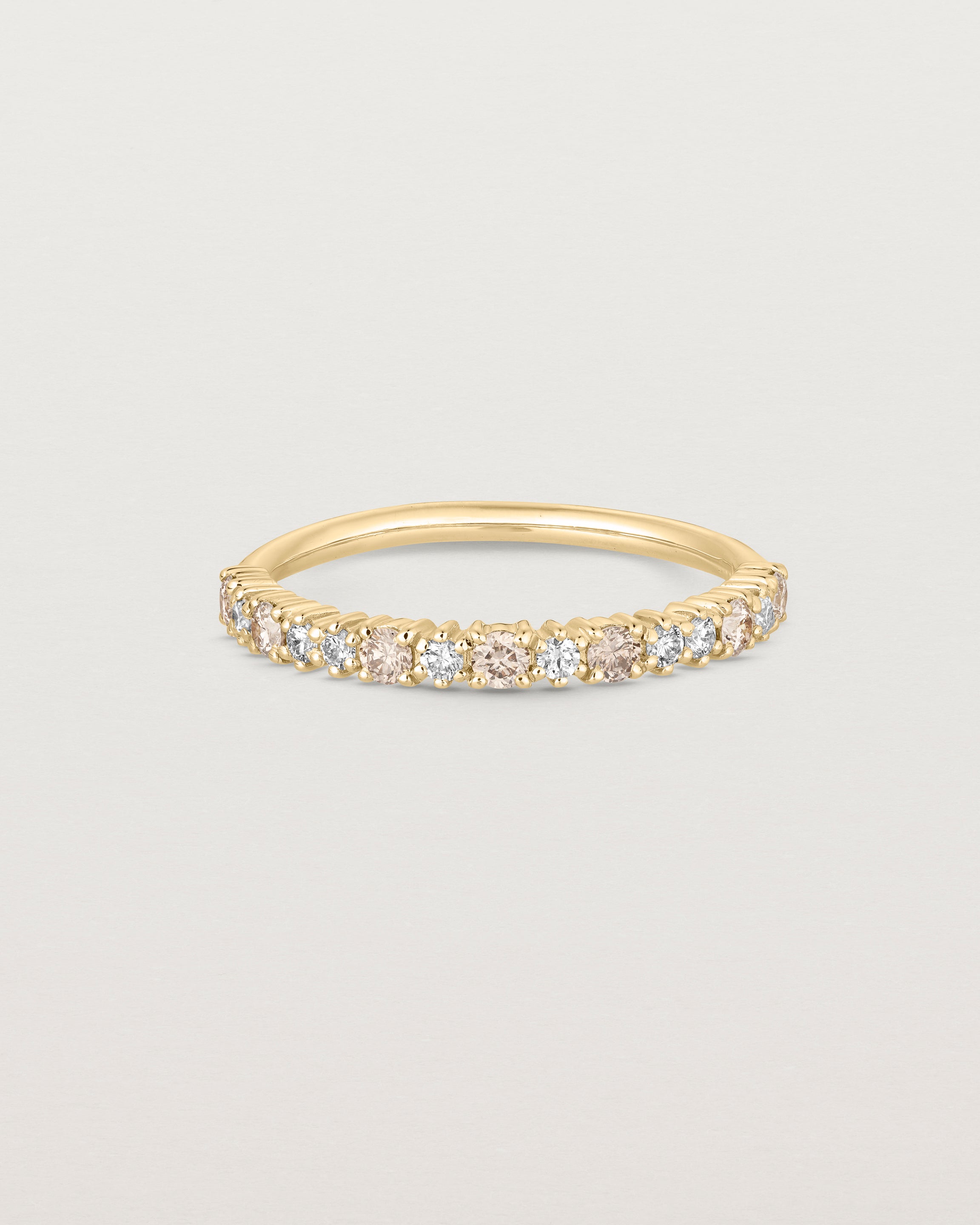 Aurelia Ring | Champagne & White Diamonds