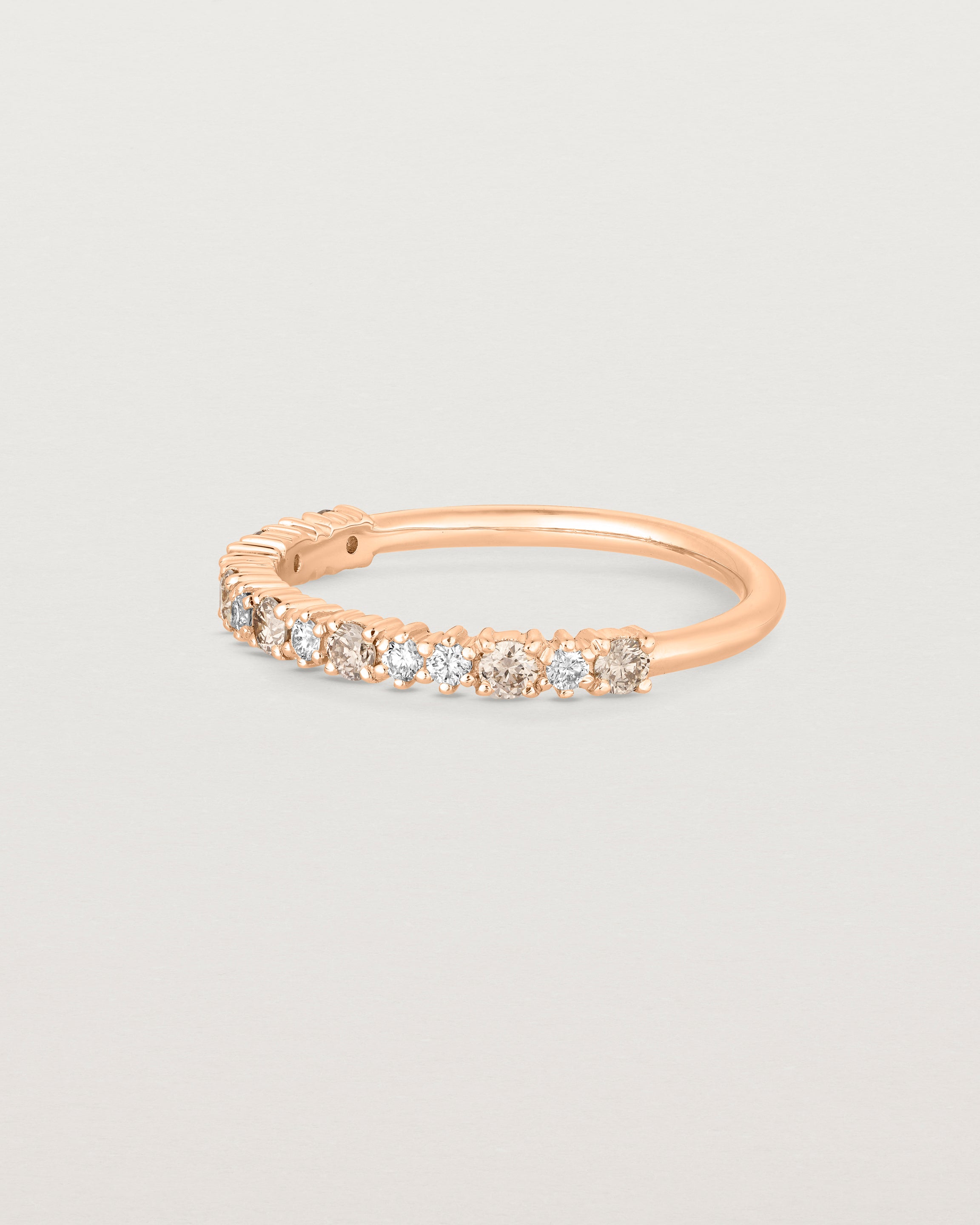 Aurelia Ring | Champagne & White Diamonds