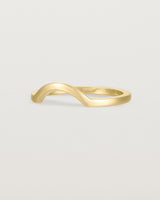 Fit three of a classic small arc crown ring, crafted in yellow gold