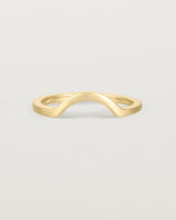 Fit four of a classic small arc crown ring, crafted in yellow gold