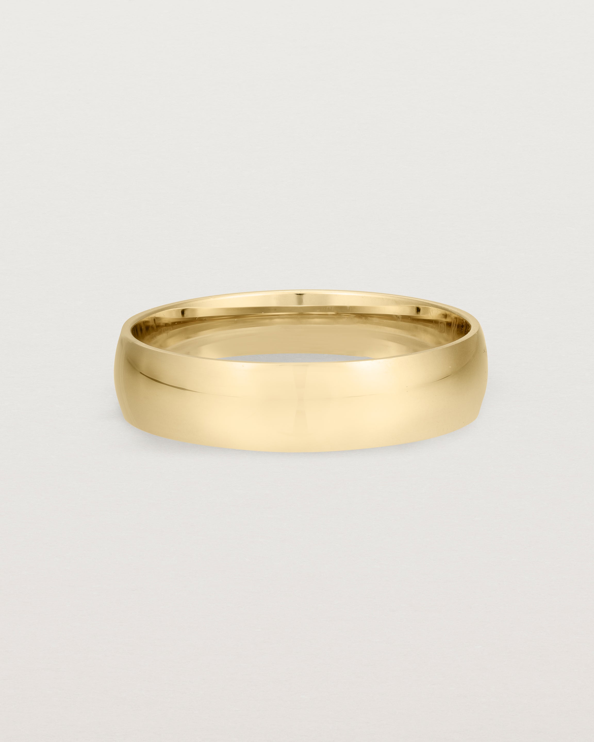 Classic Wedding Ring 5mm Yellow Gold Natalie Marie Jewellery