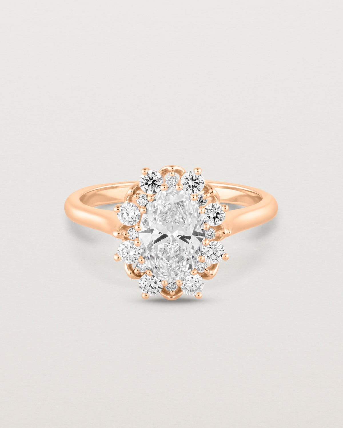 Eirene Halo Ring | Natural Diamonds