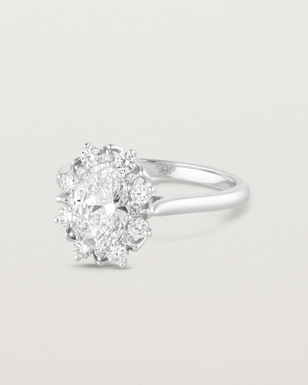 Eirene Halo Ring | Natural Diamonds