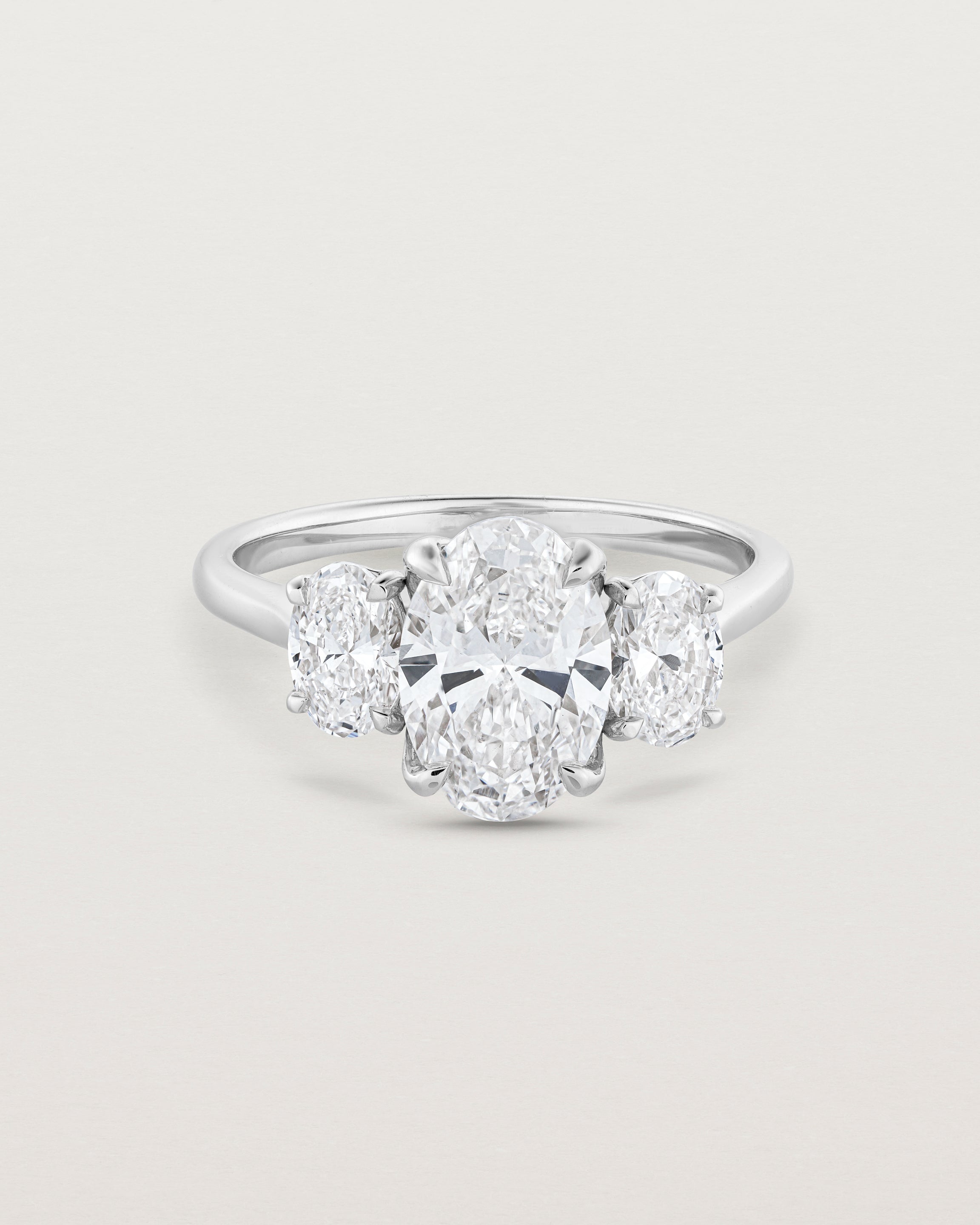 Eirene Trio | Oval Natural Diamonds