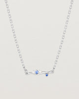 Ember Charm Necklace | Diamond & Ceylon Sapphire