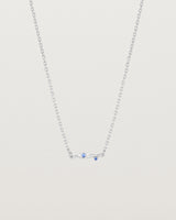 Ember Charm Necklace | Diamond & Ceylon Sapphire
