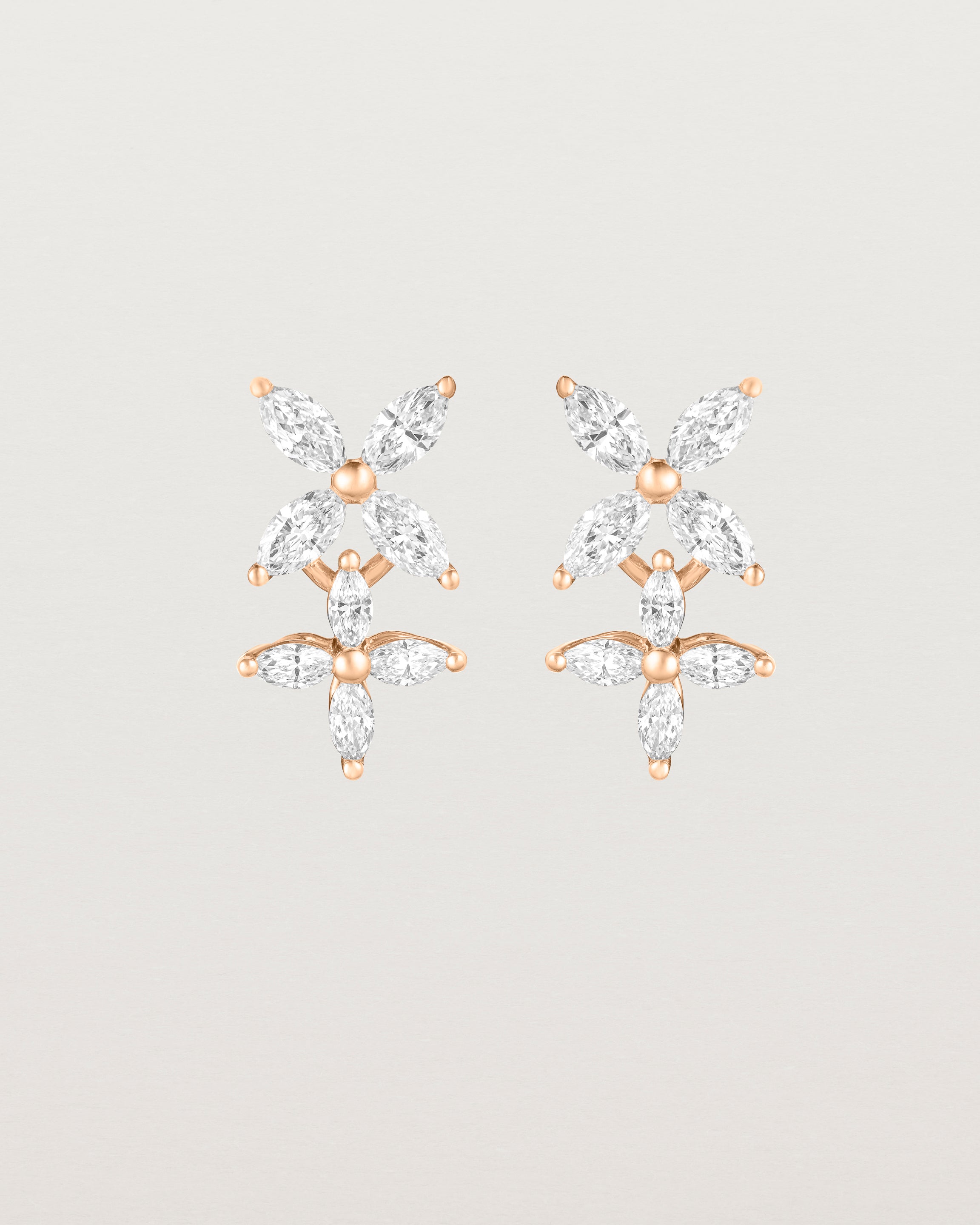 Fleur Earrings | Laboratory Diamonds