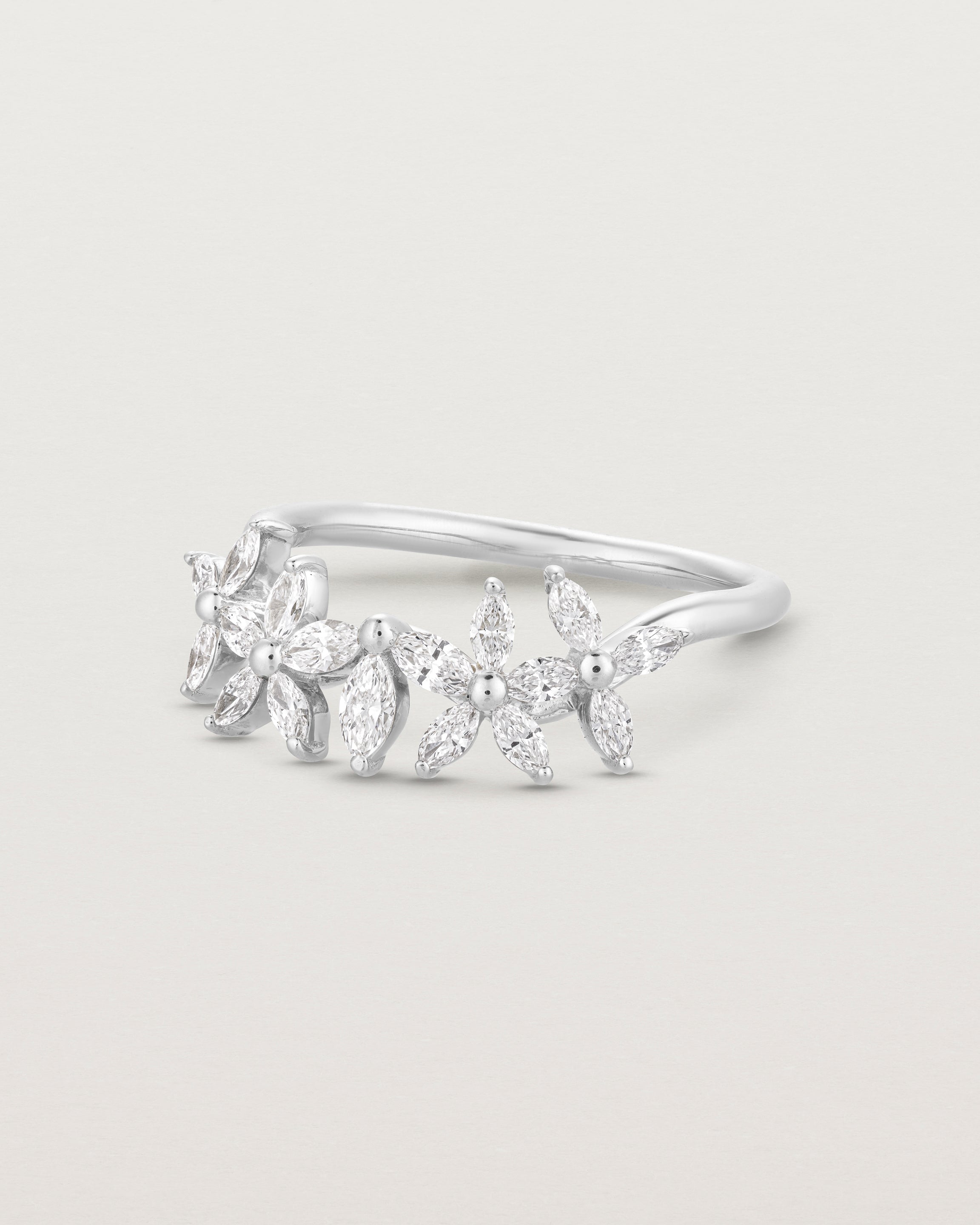 Fleur Crown Ring | Natural Diamonds