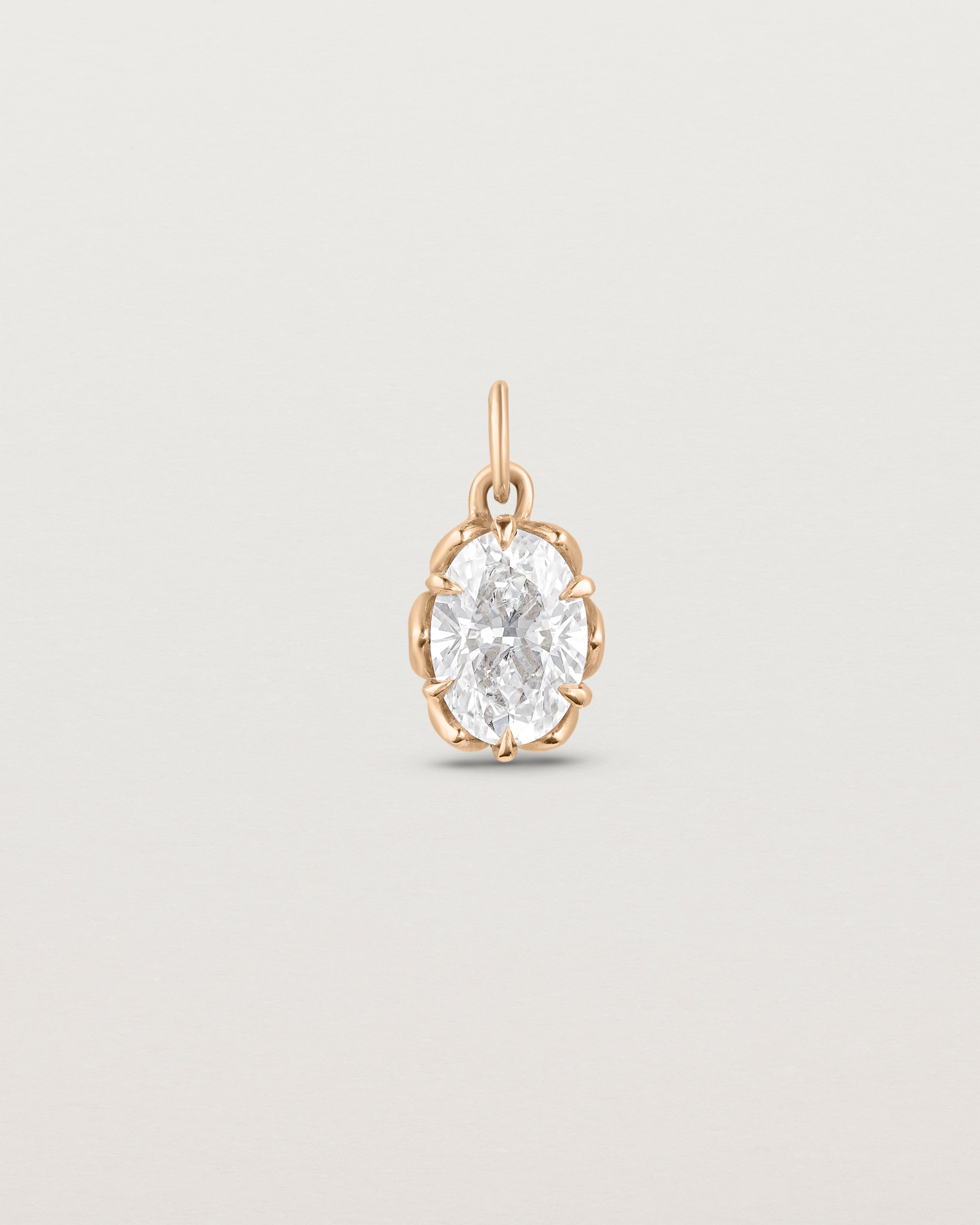 Eirene Charm | Oval Laboratory Grown Diamond