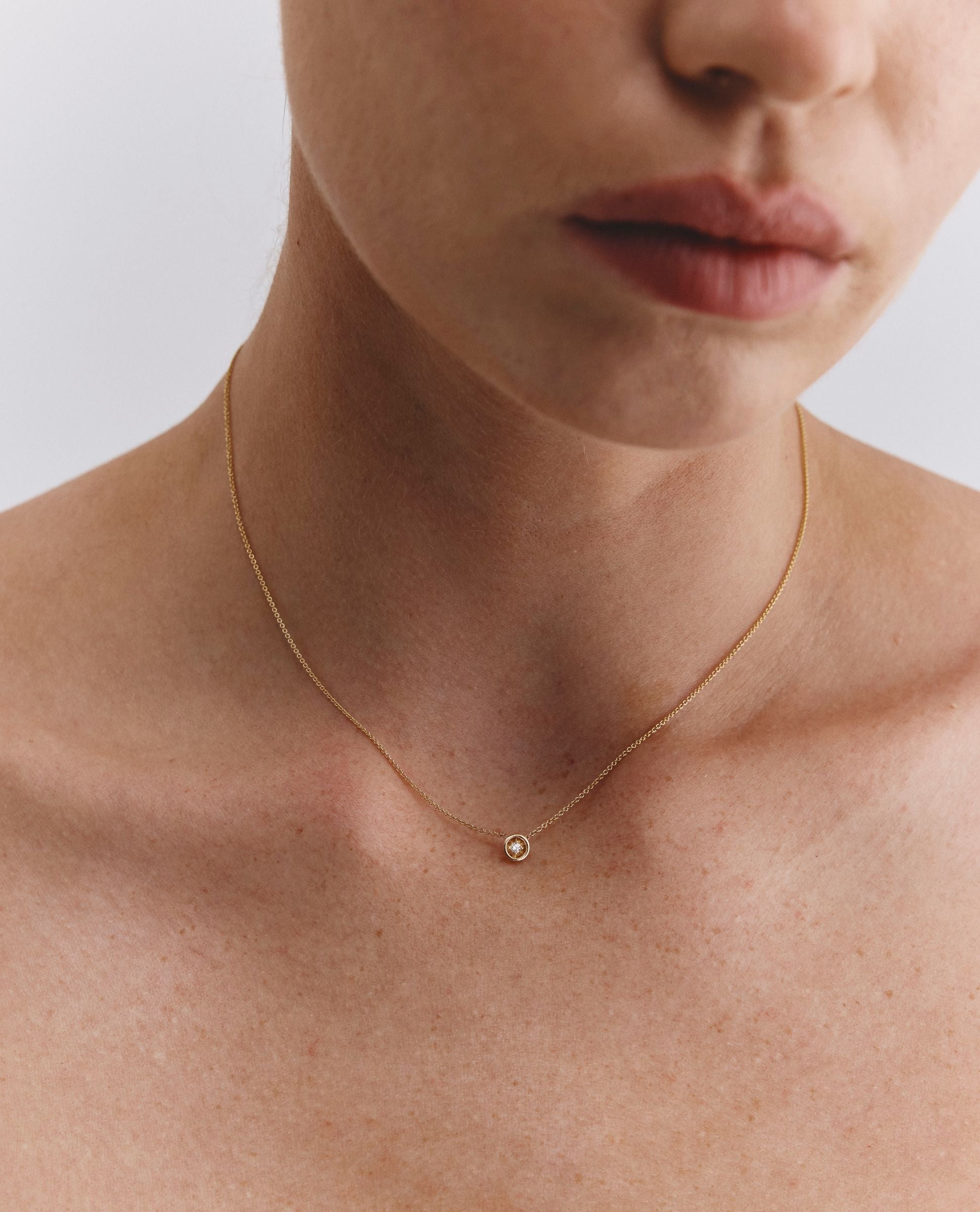 Patera Necklace | Birthstone