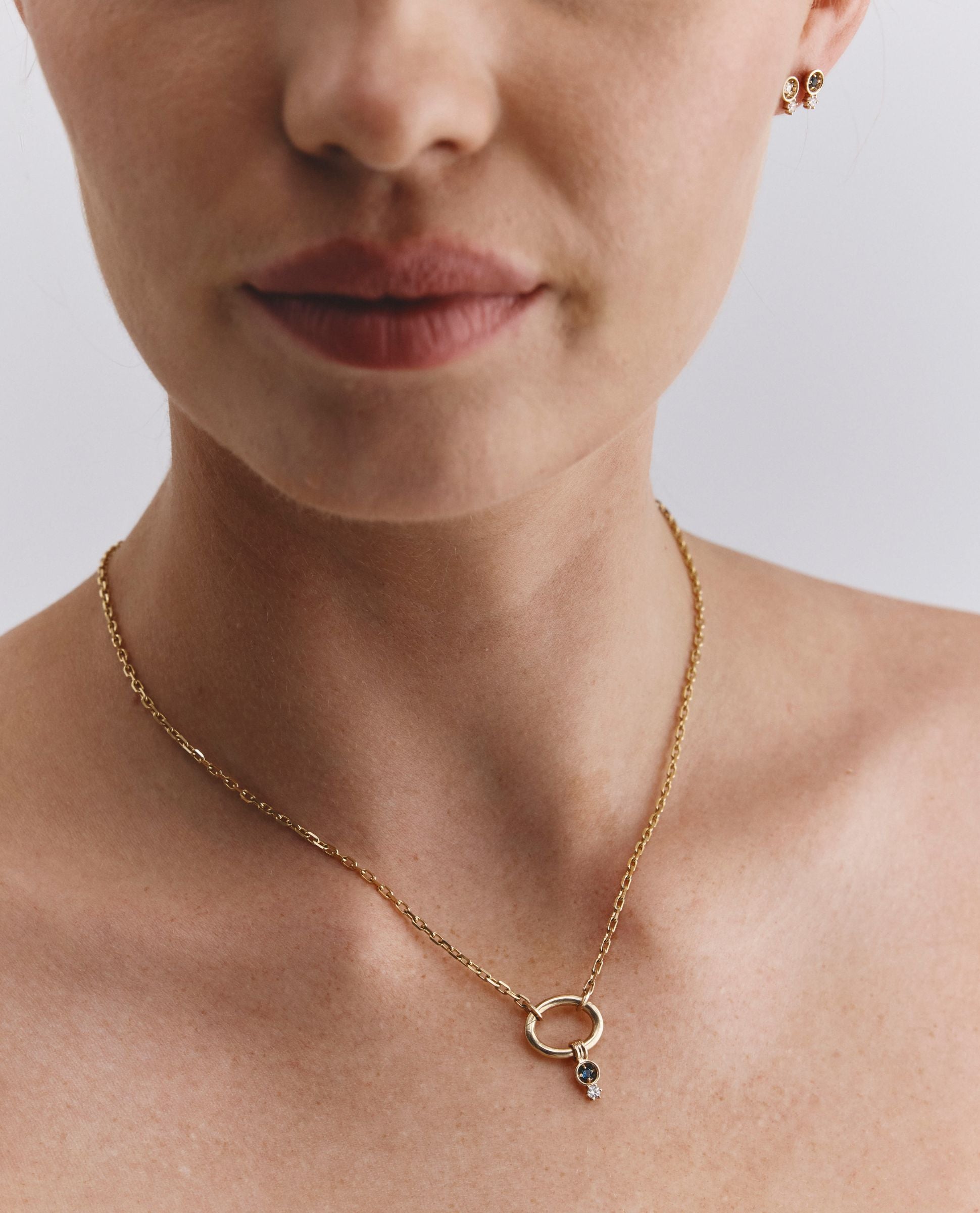 Patera Charm | Birthstone