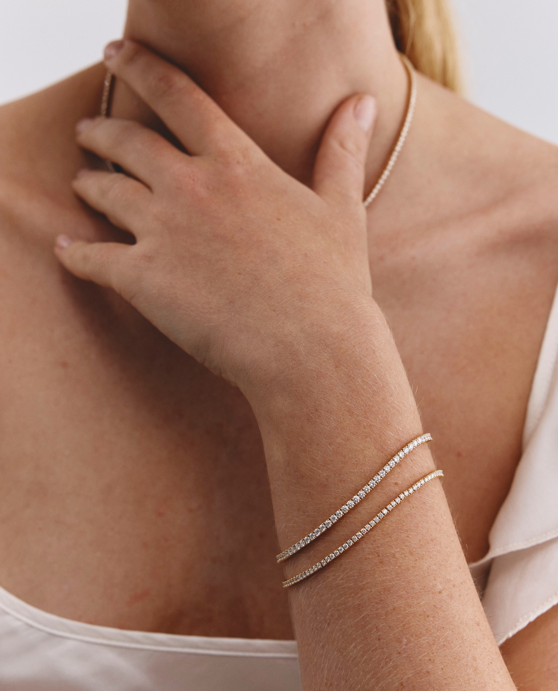 Leora Tennis Bracelet | Laboratory Grown Diamond