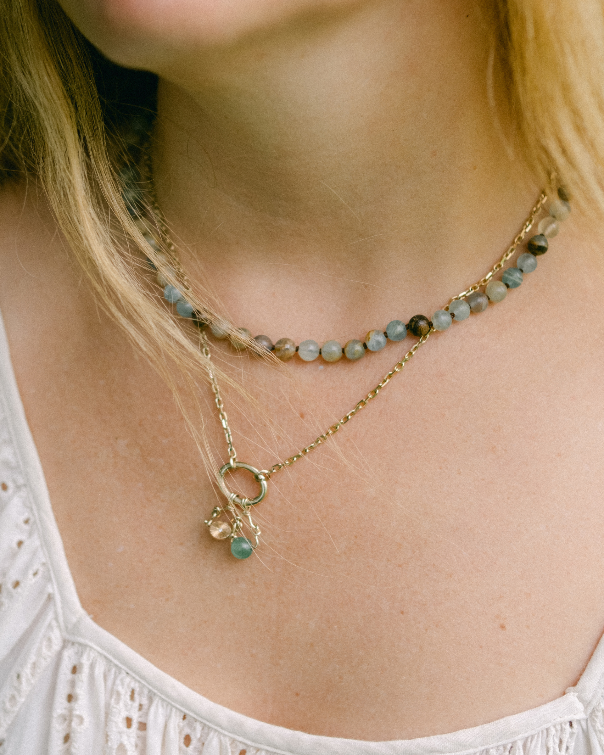 Sashi Necklace | Calcite