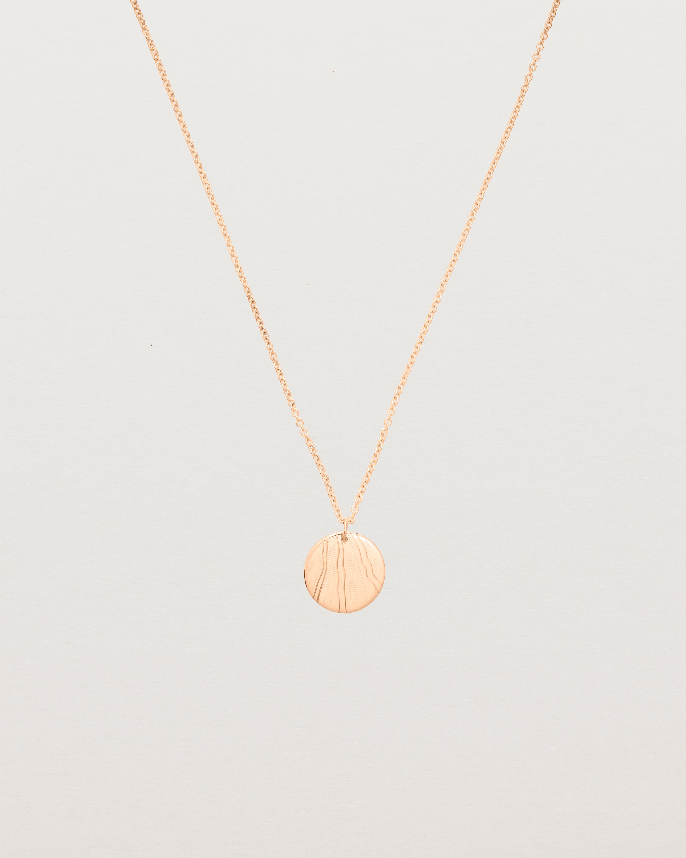 Nhurali Pendant Rose Gold Natalie Marie Jewellery