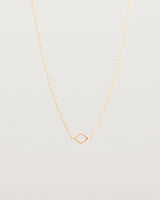 Front view of the Nuna Necklace | Rose Gold.
