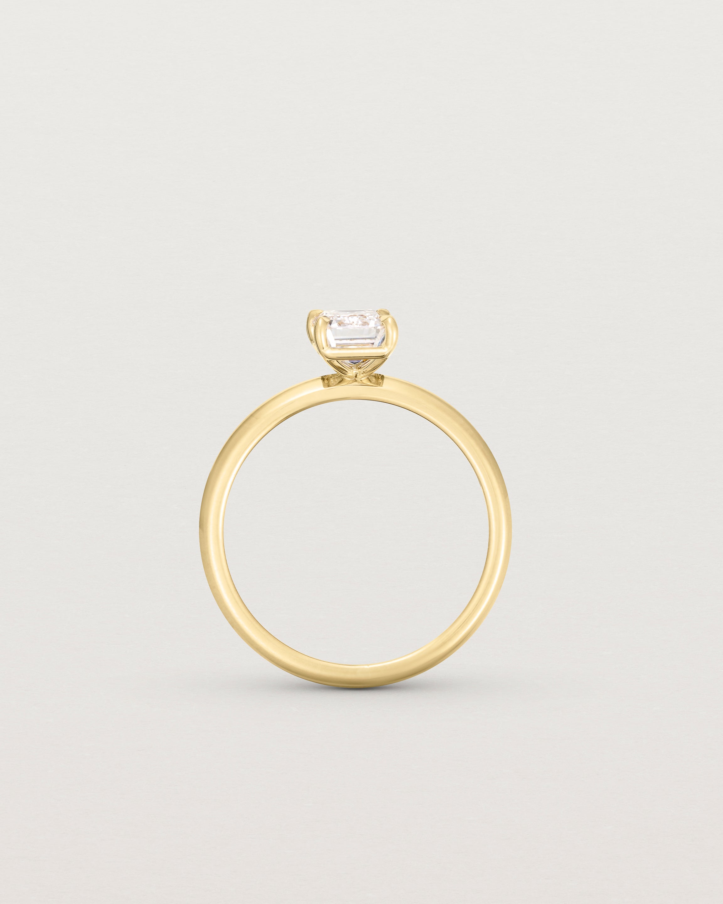 Standing view of the No. 114 Signature Solitaire | Laboratory Grown Diamond.