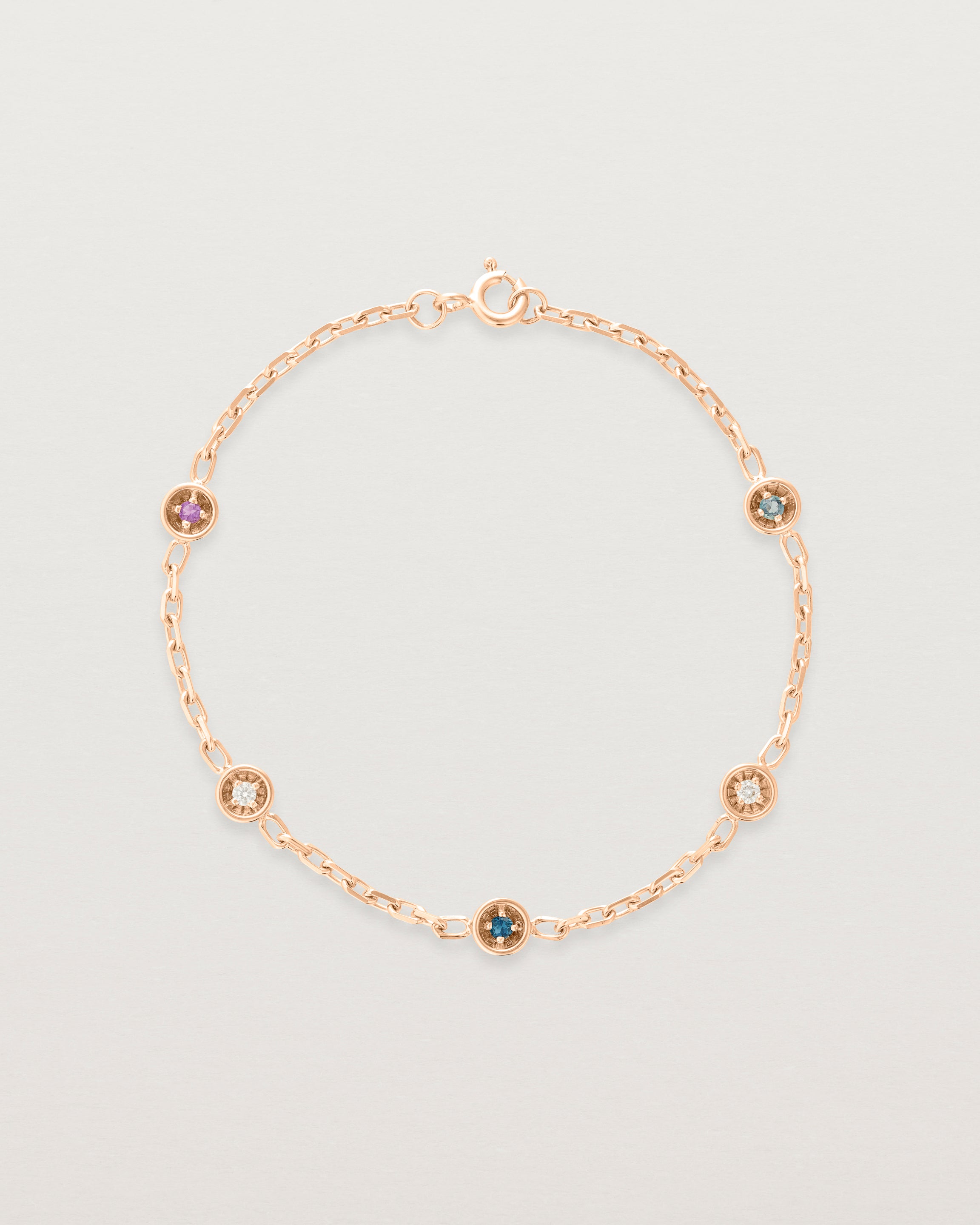 Patera Charm Bracelet | Birthstone