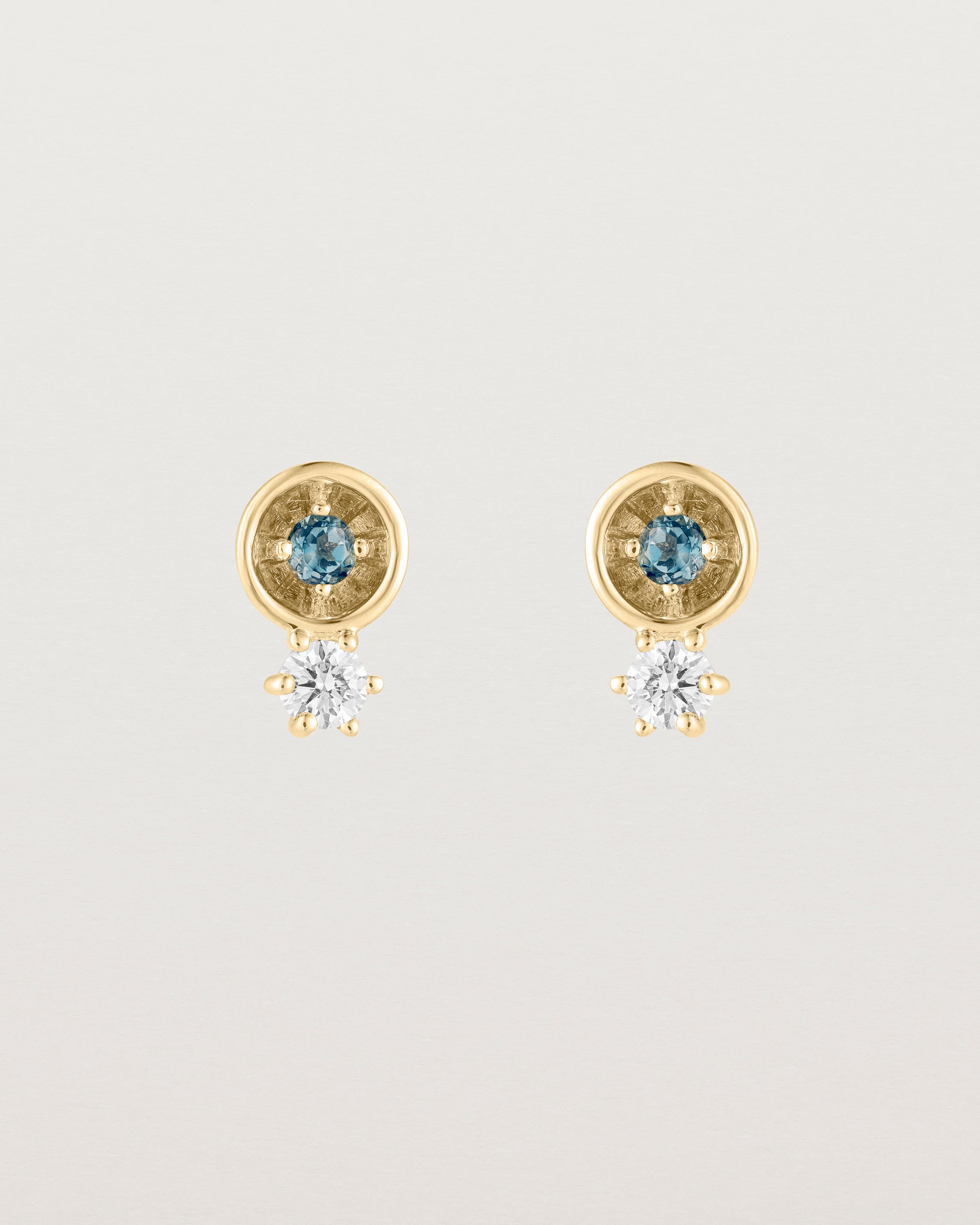 Patera Studs | Birthstone