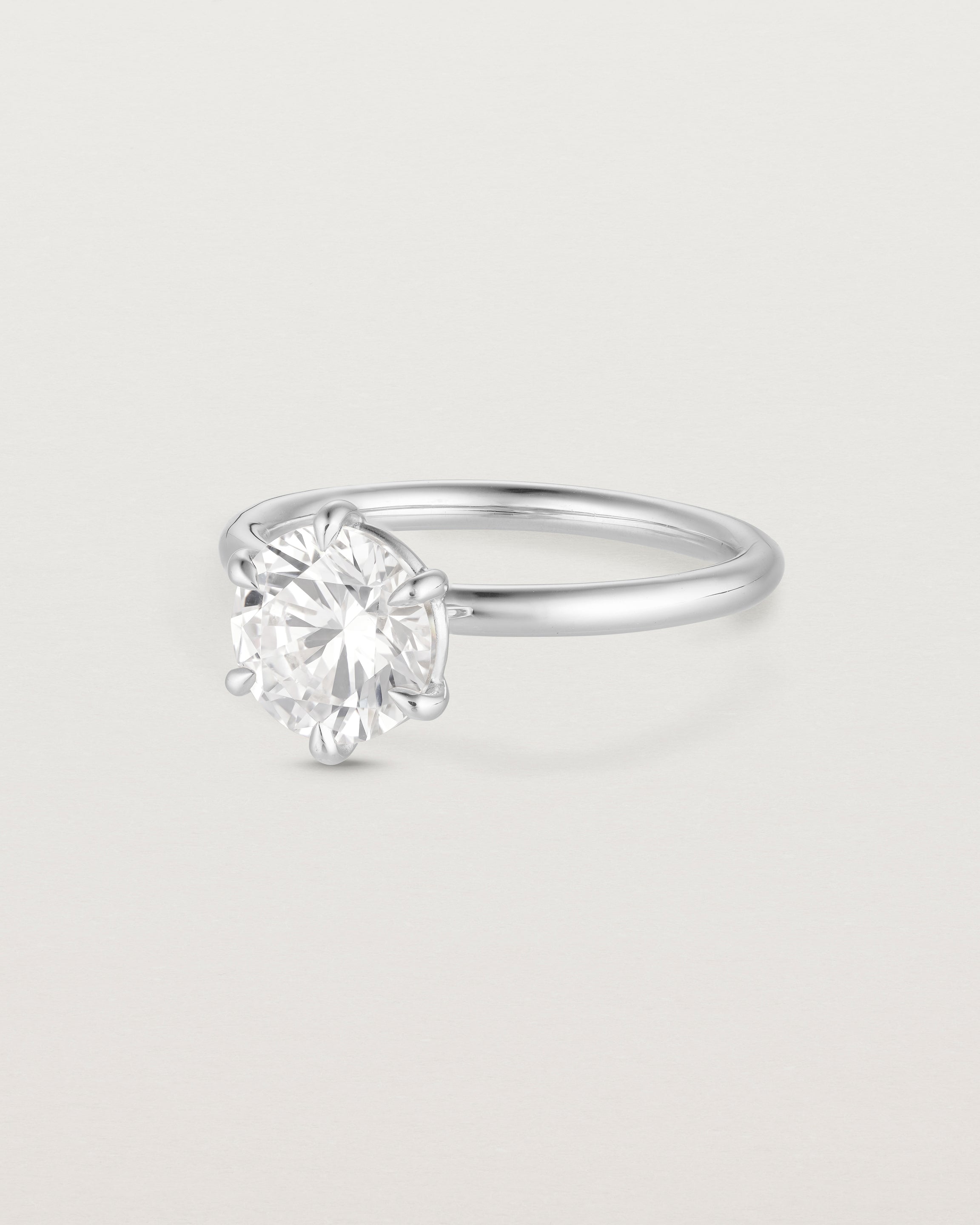 Signature Round Solitaire | Laboratory Grown Diamond