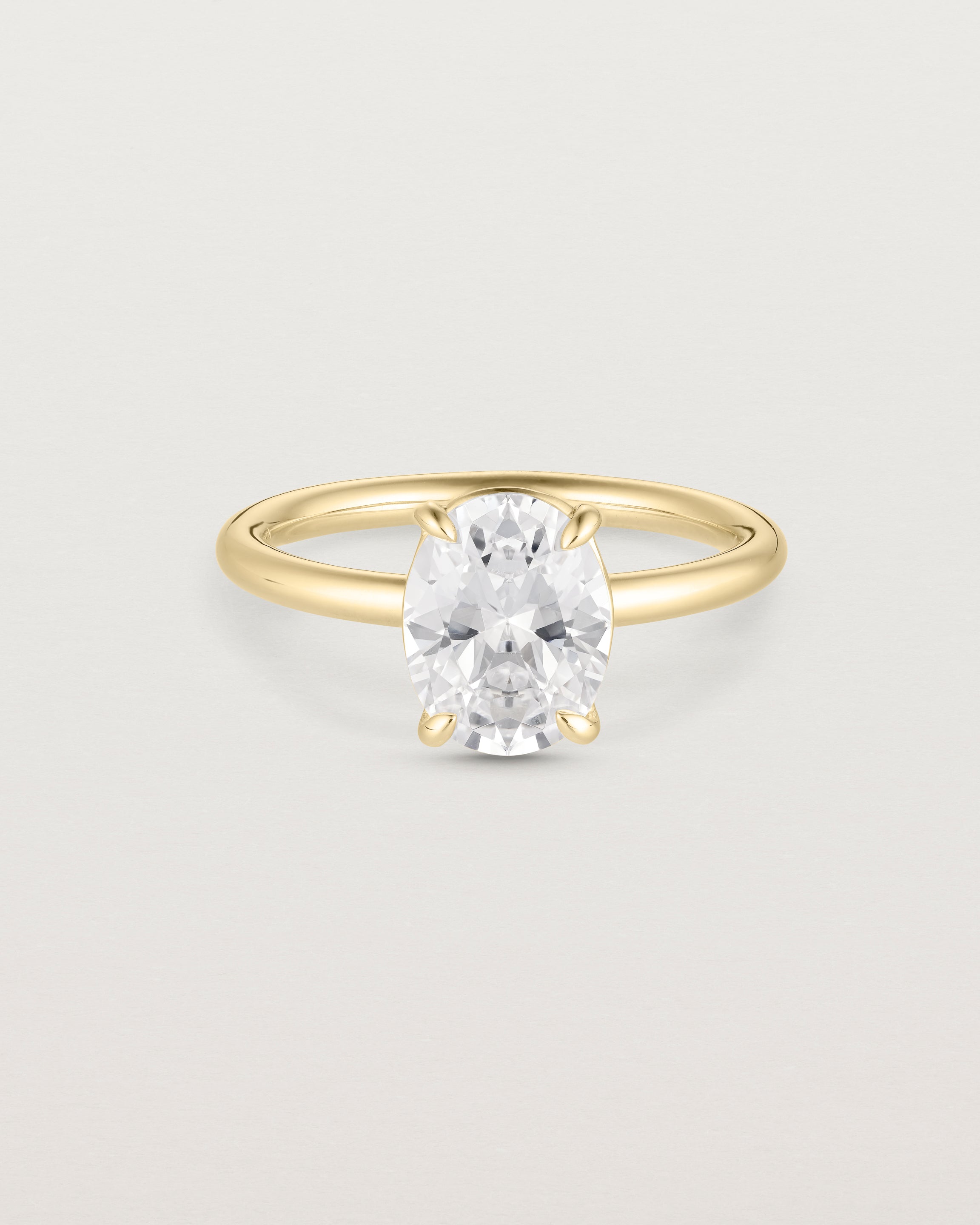 Signature Oval Solitaire | Diamond