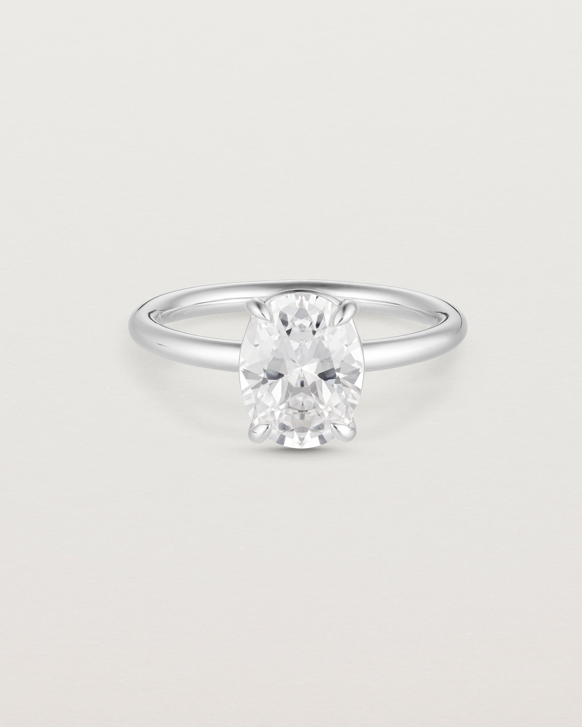 Signature Oval Solitaire | Laboratory Grown Diamond