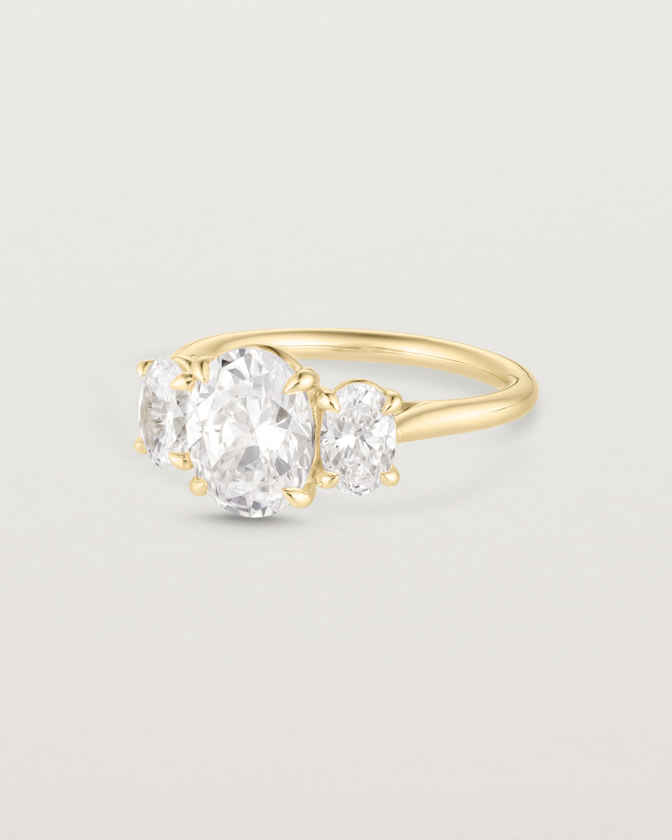 Signature Oval Trio | Laboratory Grown Diamonds