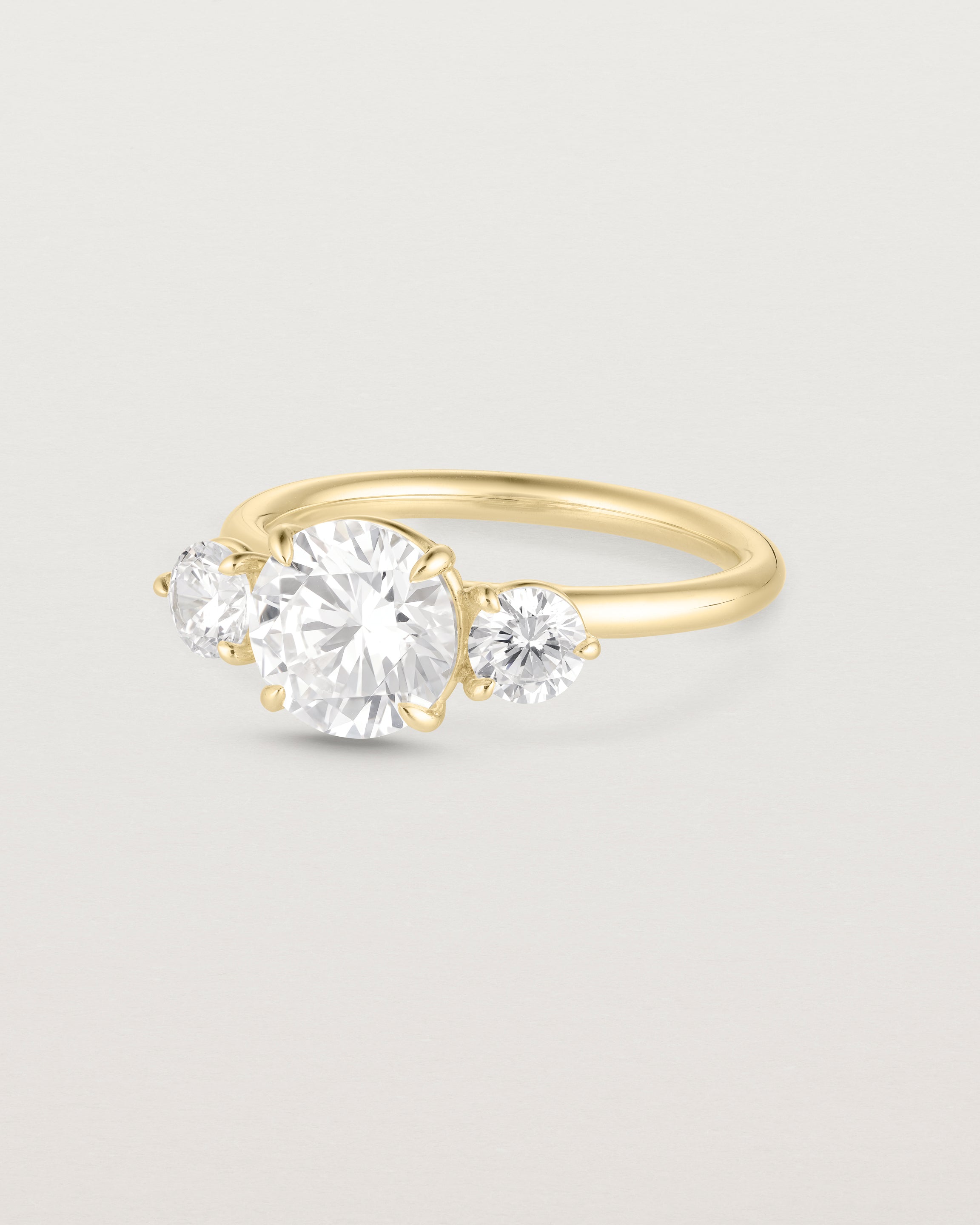 Tulip Round Trio | Laboratory Grown Diamond