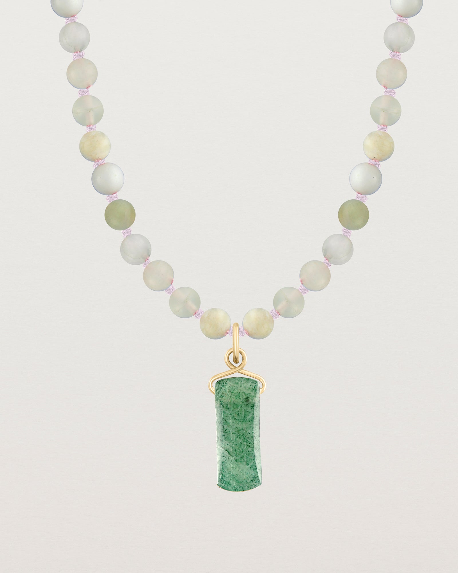 Saira Necklace | Jade & Sashi Mountain Jade