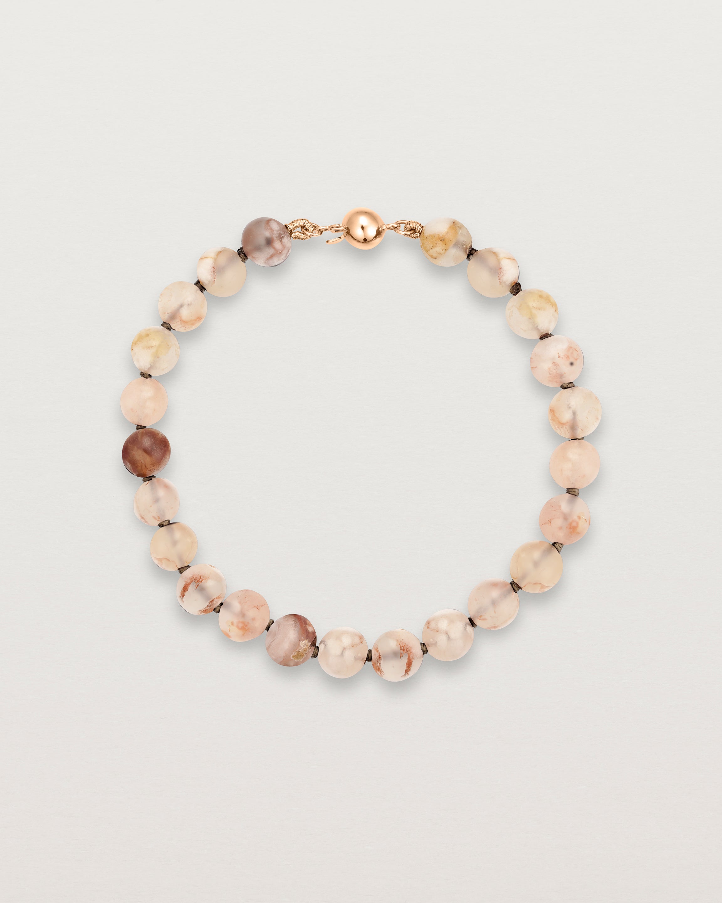 Sashi Bracelet | Cherry Blossom Agate