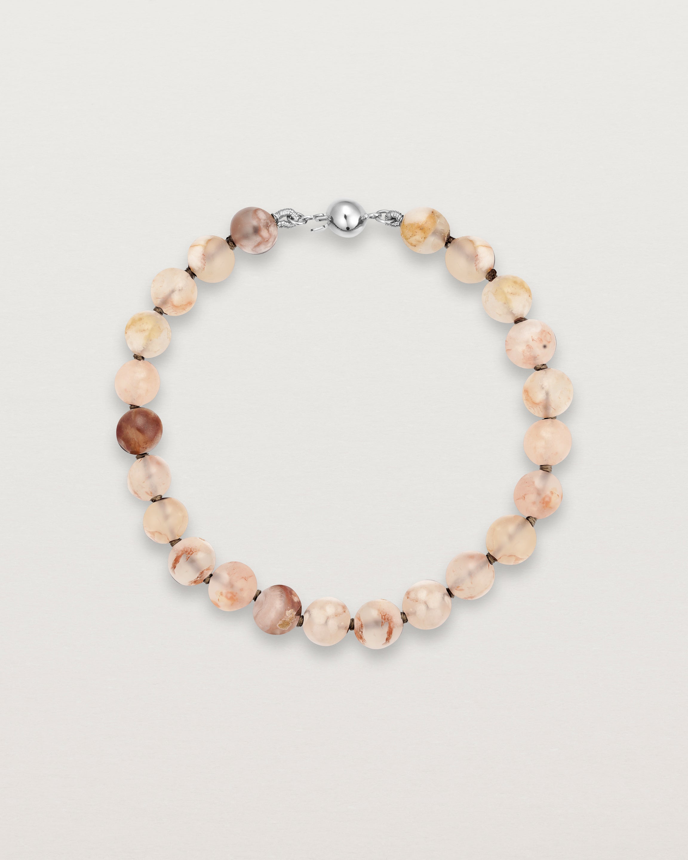 Sashi Bracelet | Cherry Blossom Agate