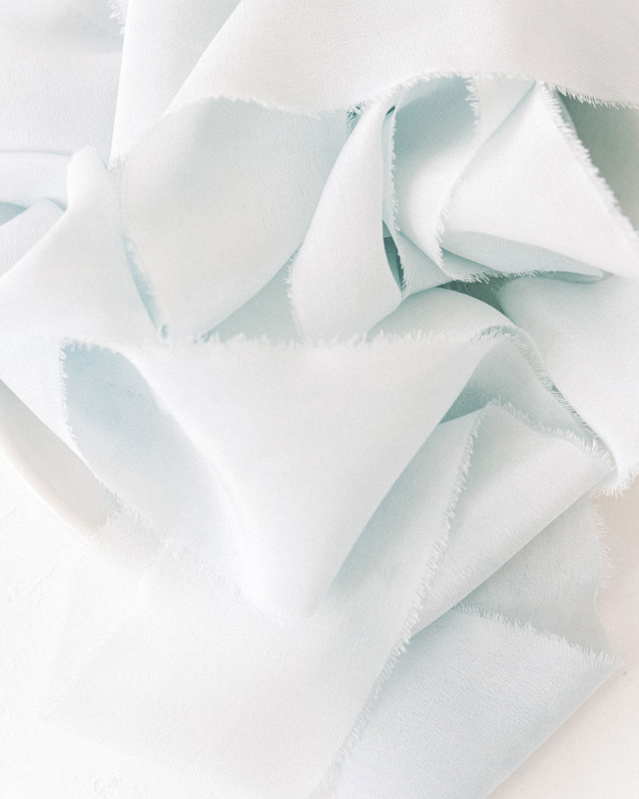 Silk and Bramble Bridal Silk Ribbon | Seychelles Crepe