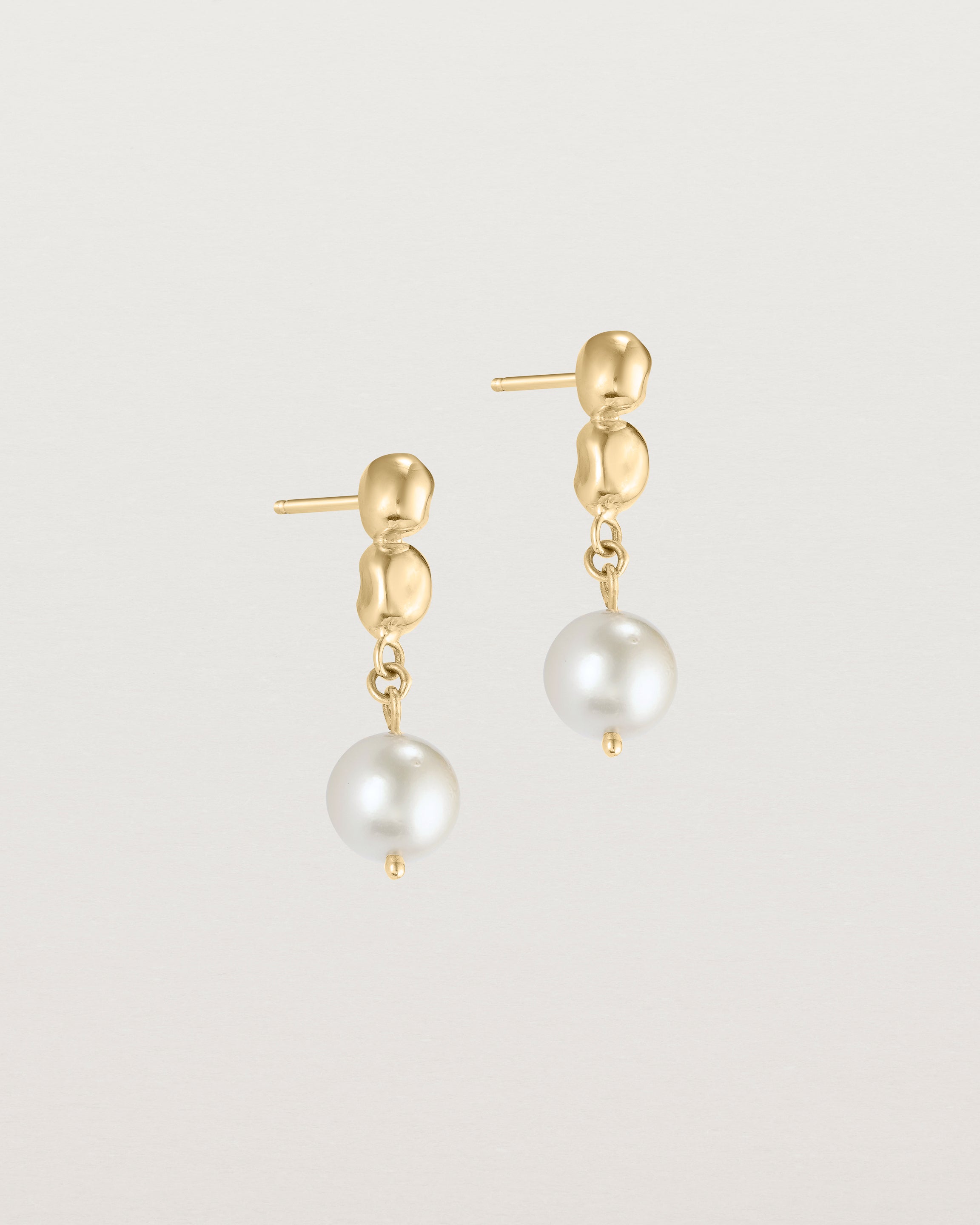 Us Earrings | Pearl