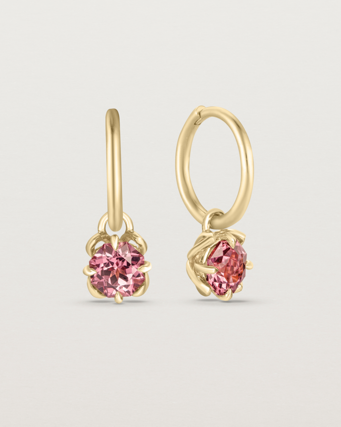 Eirene Hoops | Garnet