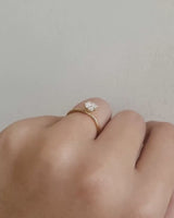 Video of ring being worn on hand