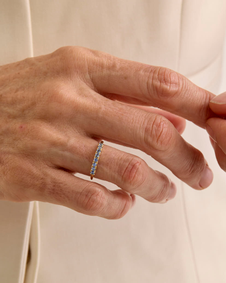 Aiona Wrap Ring | Ceylon Sapphire