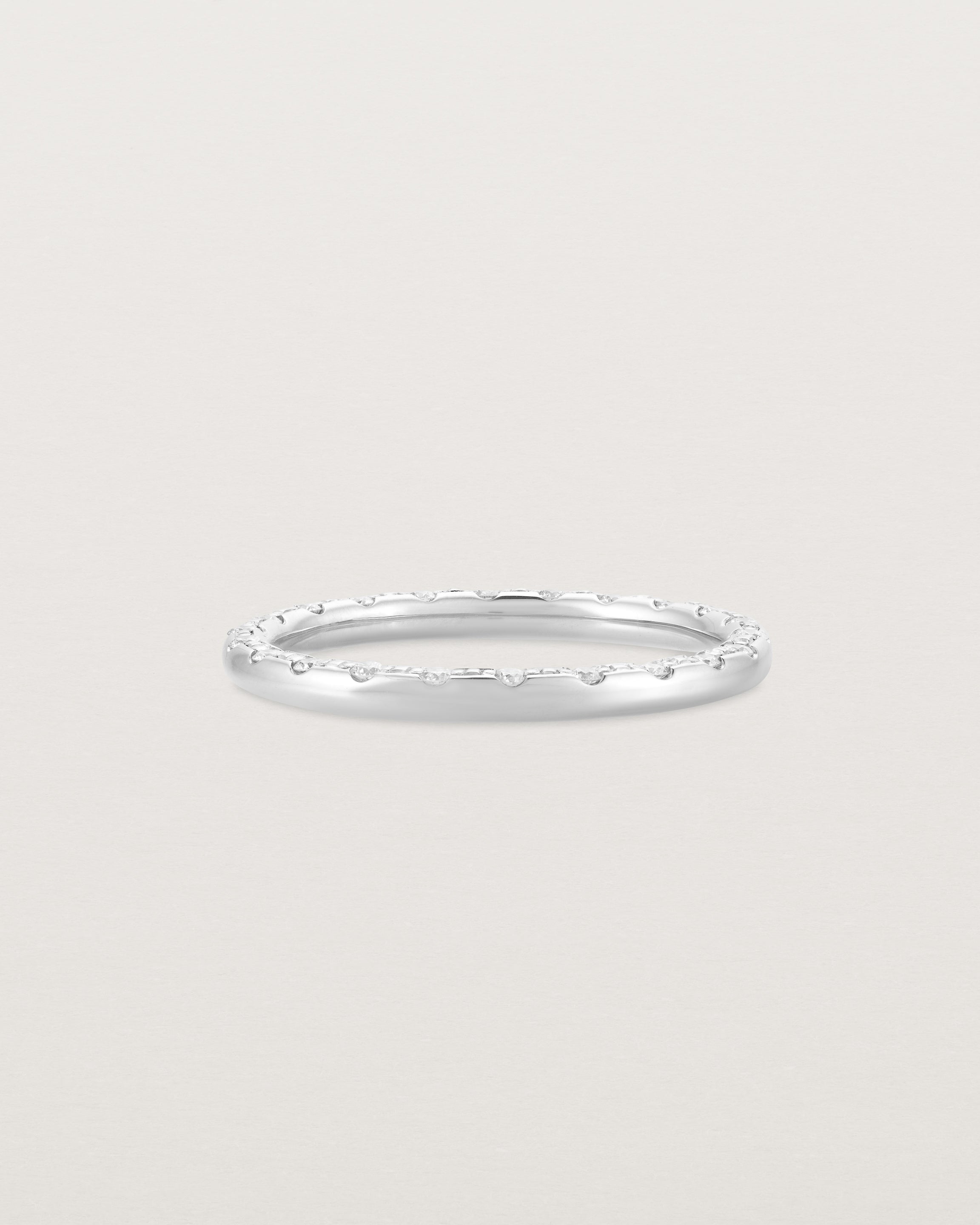 Cascade Profile Ring | Diamonds