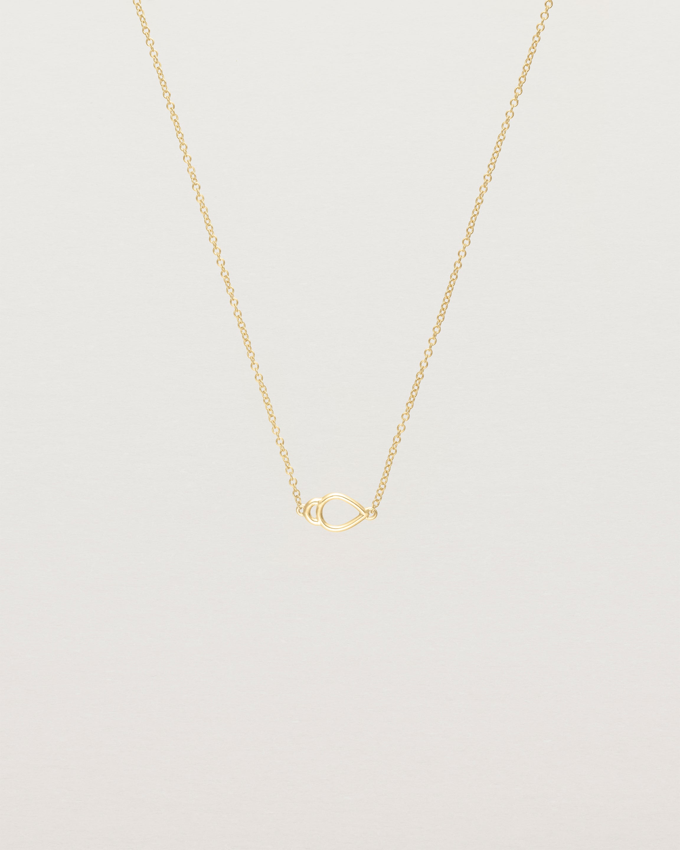 Oana Necklace Yellow Gold Natalie Marie Jewellery