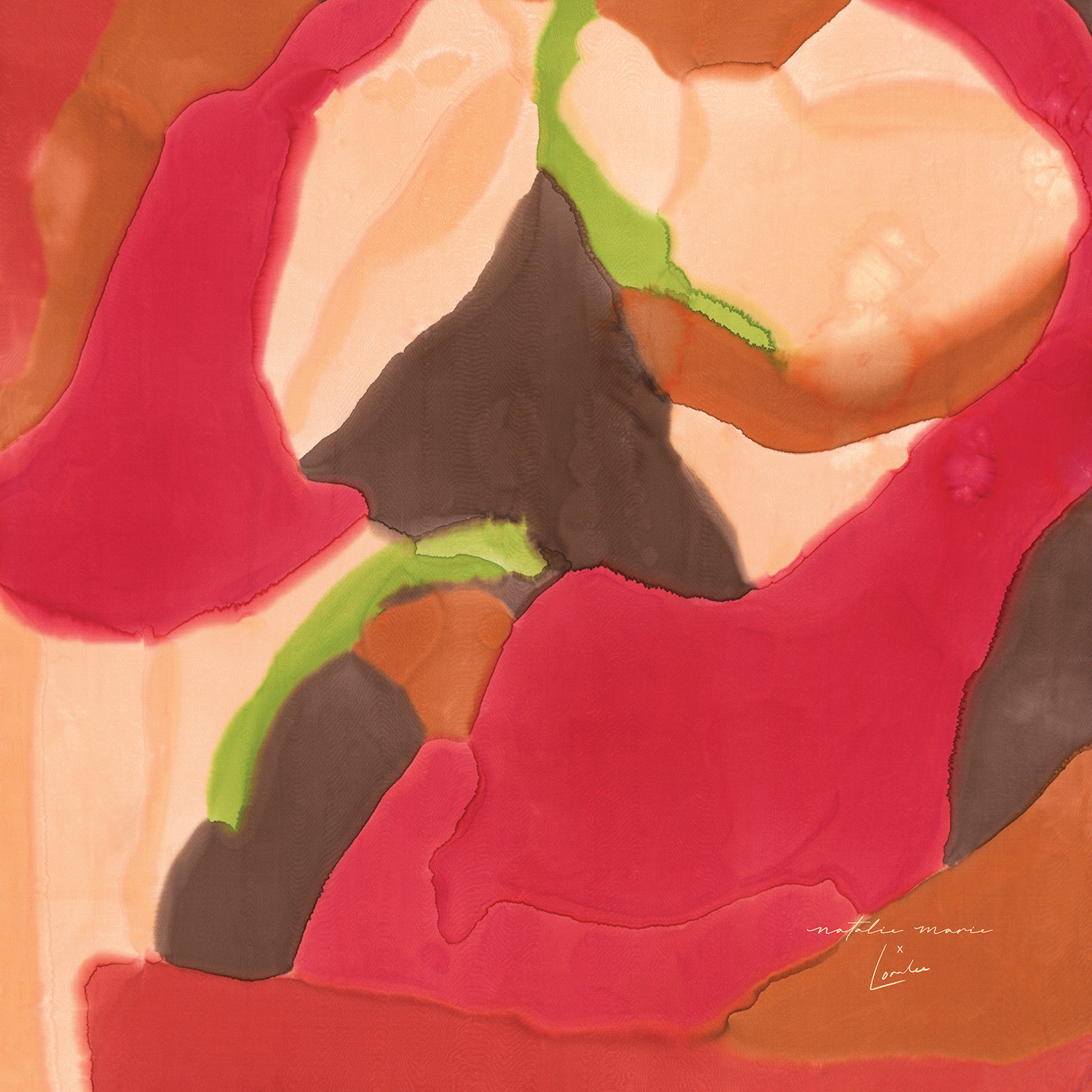 Loralee Jade Petite Silk Scarf