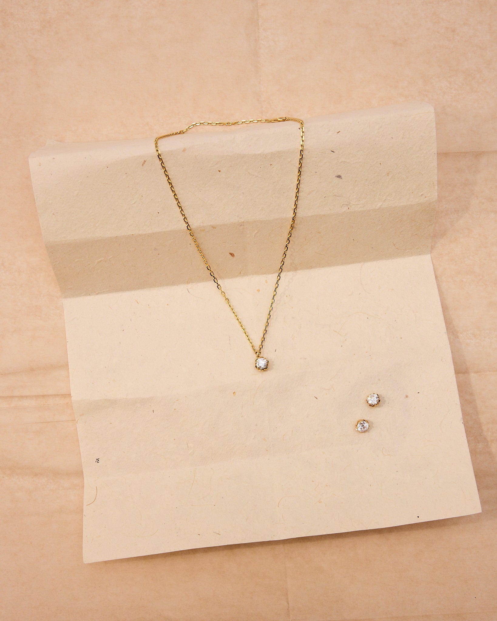 Eirene Studs | Round Laboratory Grown Diamond