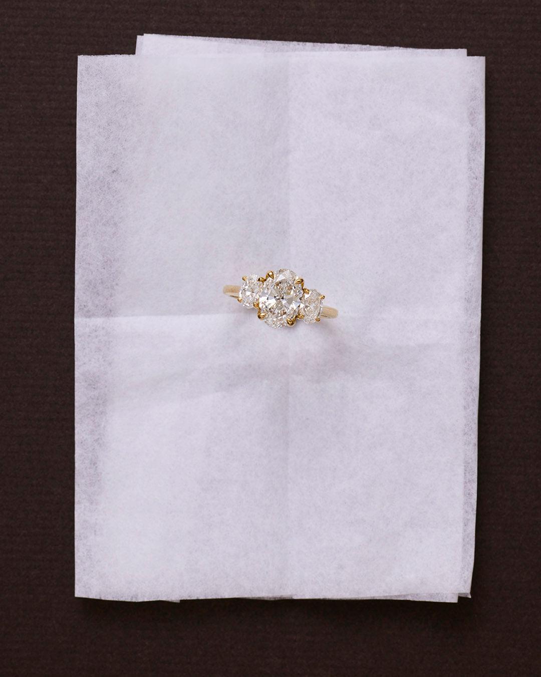 Eirene Trio | Oval Natural Diamonds