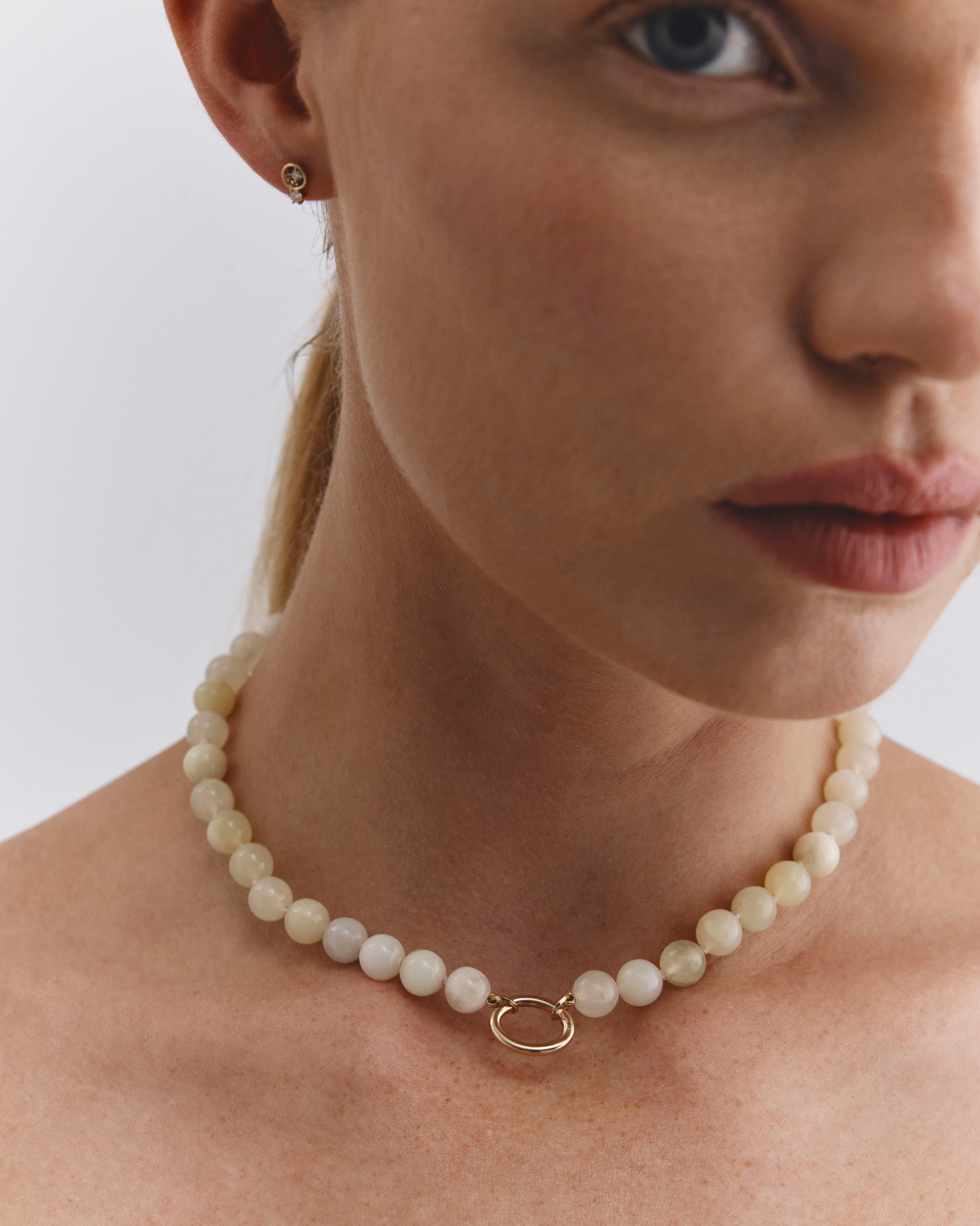 Sana Charm Necklace | Mountain Jade